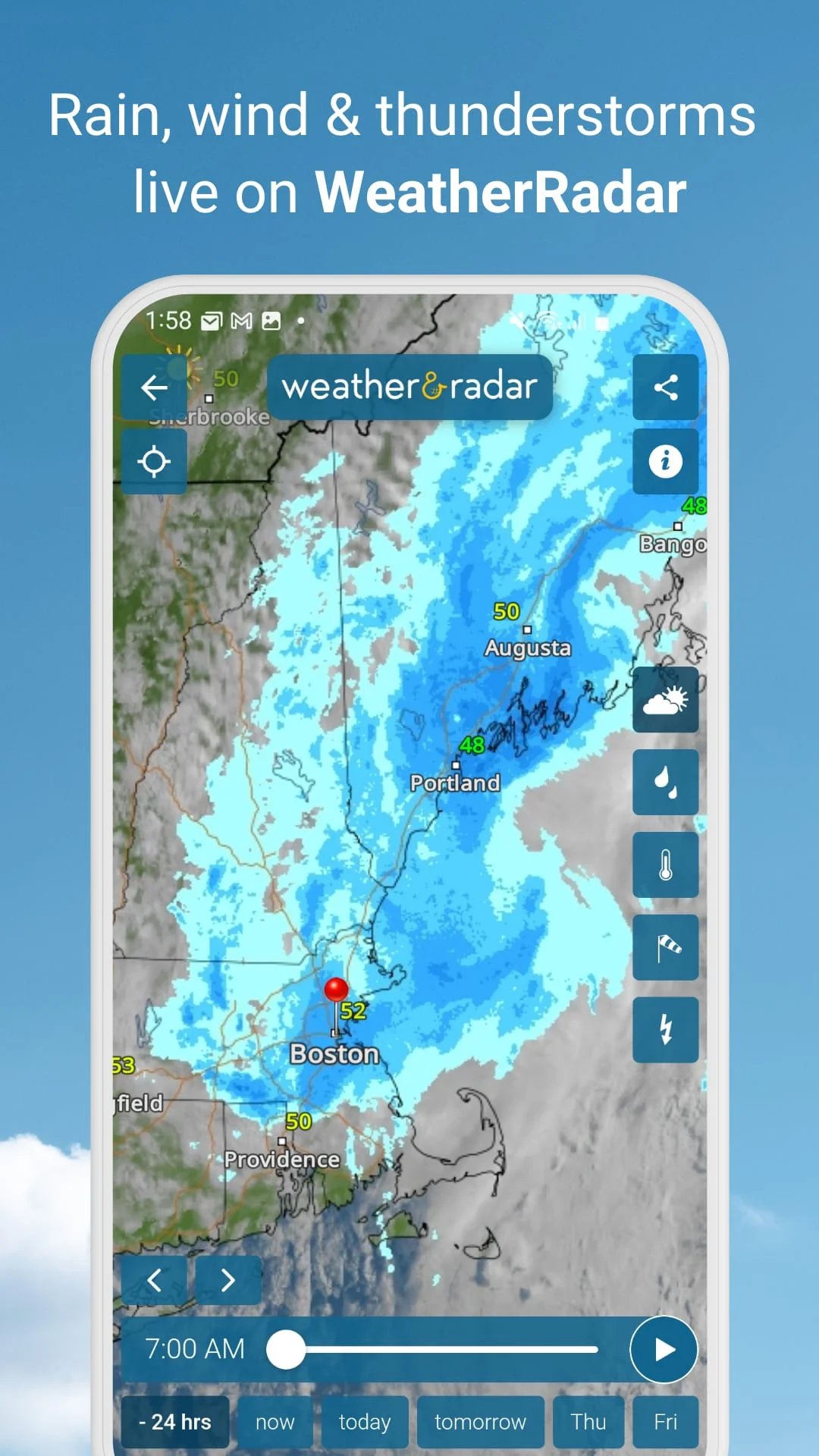 Weather & Radar Screenshot 1