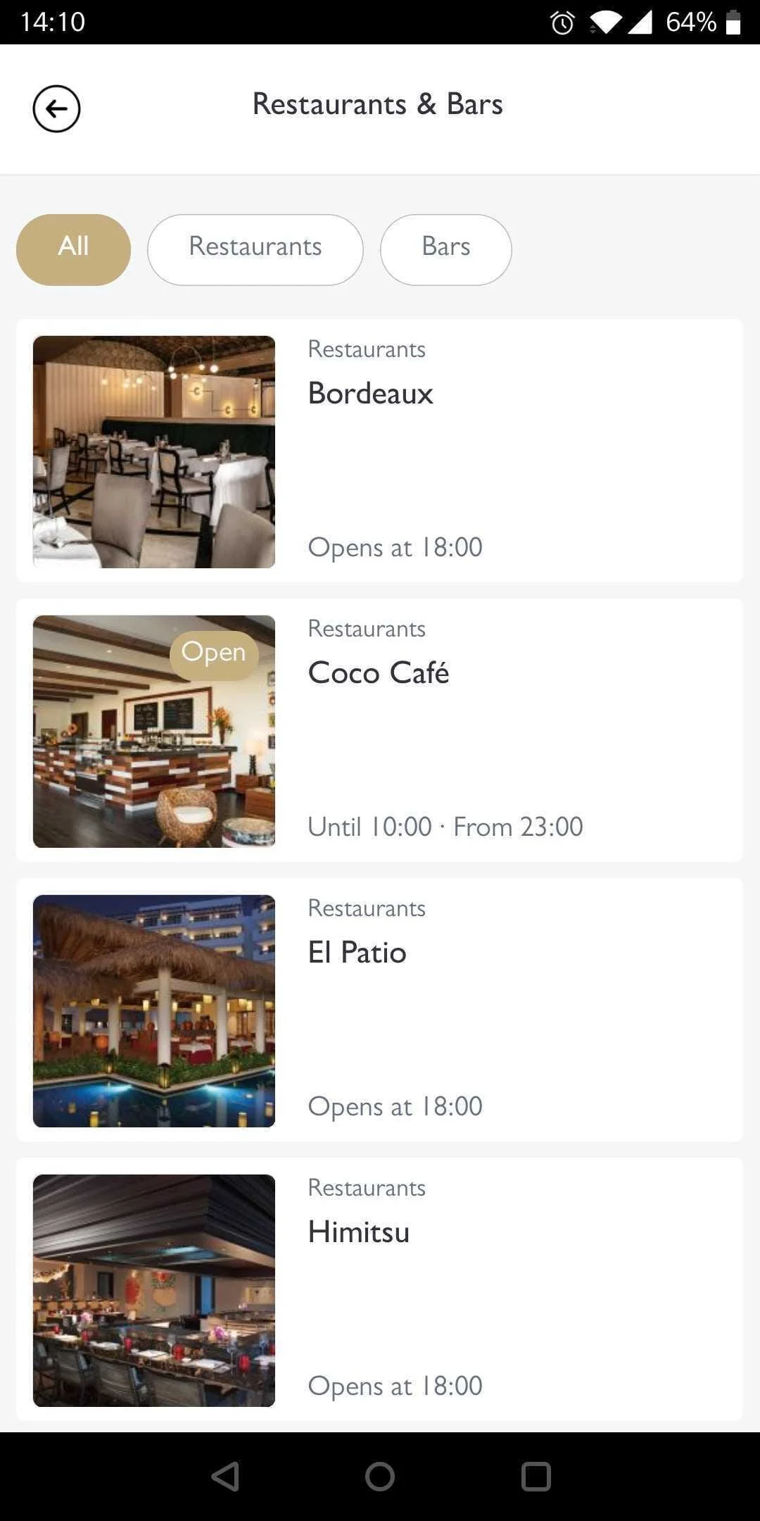 Hyatt Inclusive Collection Screenshot 3