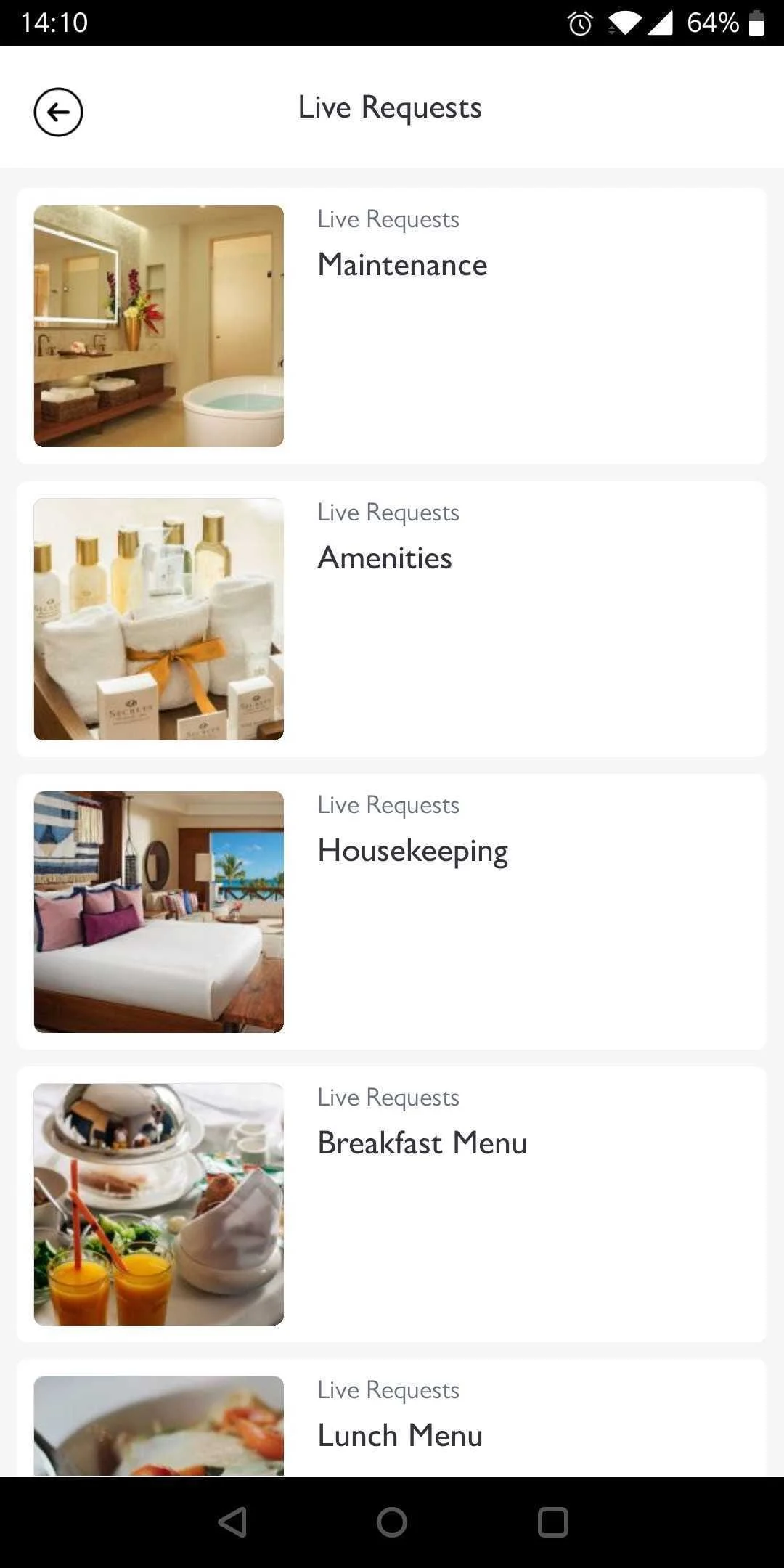 Hyatt Inclusive Collection Screenshot 4