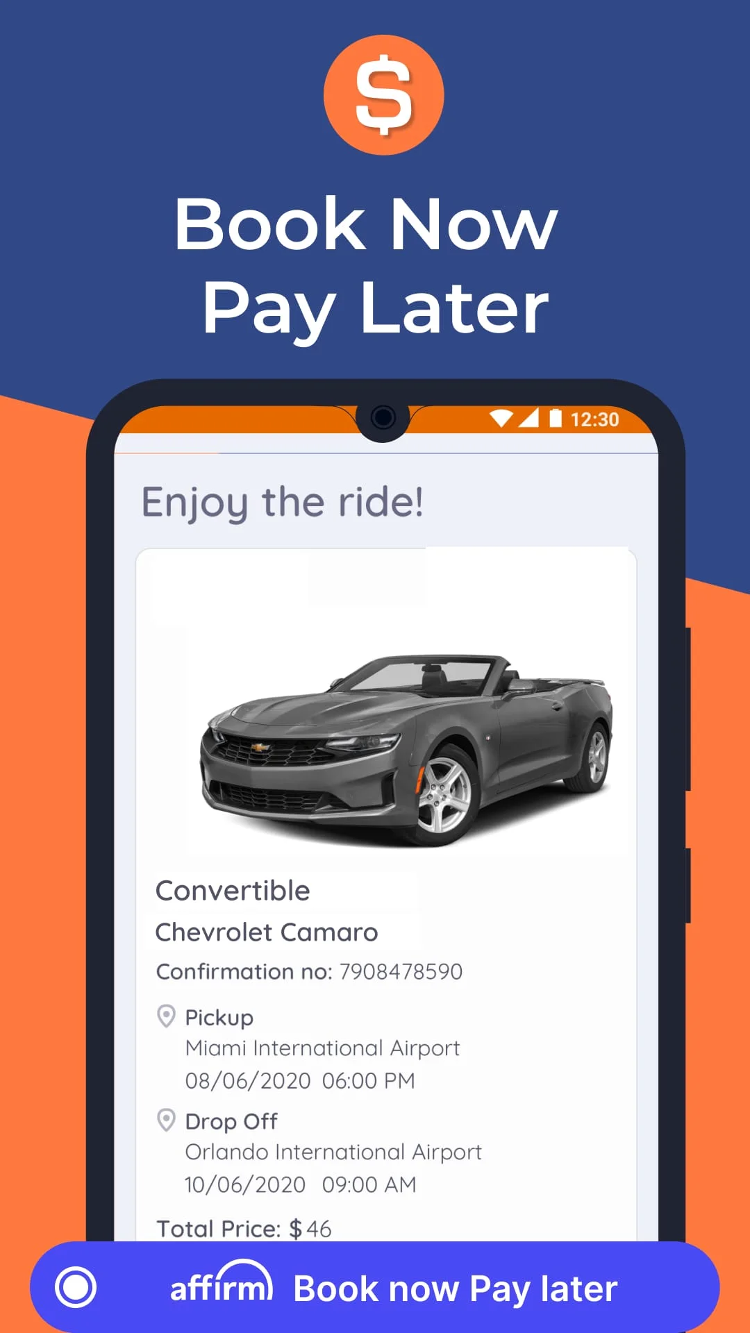 Carla Book Instantly Pay Later Screenshot 4