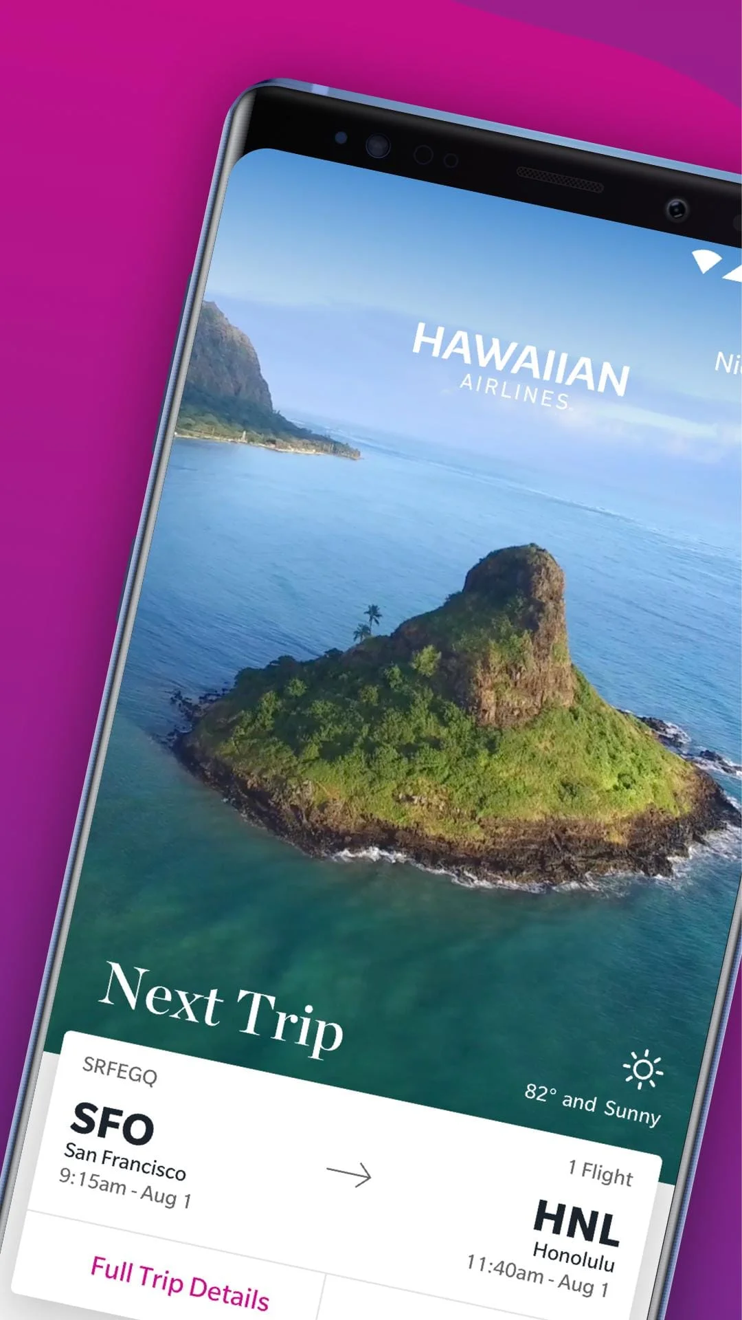 Hawaiian Airlines Screenshot 1