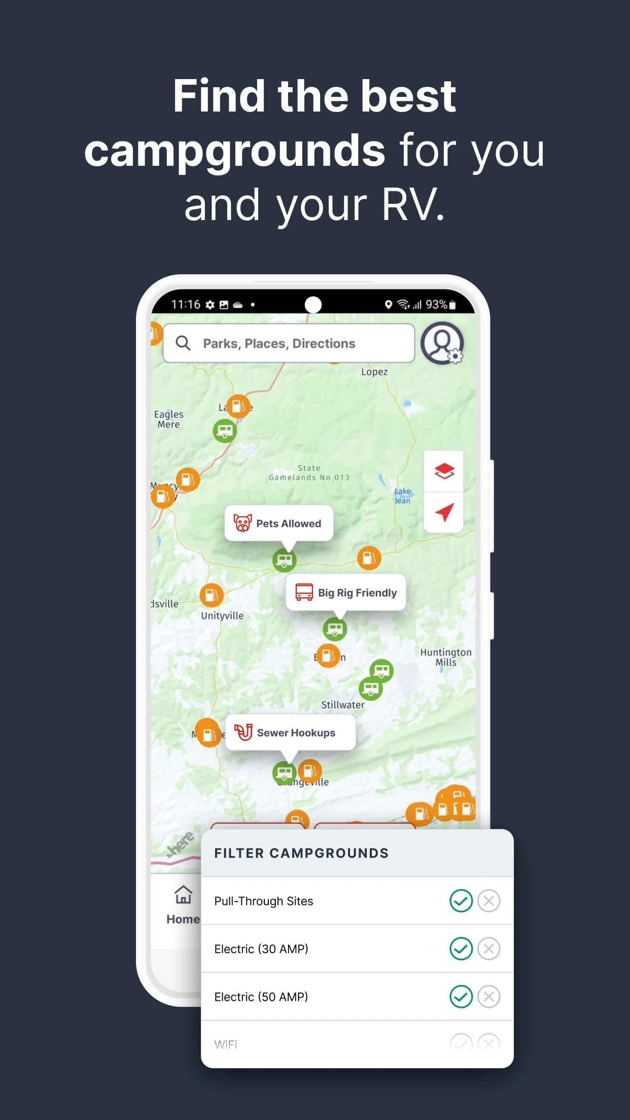 RV LIFE - RV GPS & Campgrounds Screenshot 2