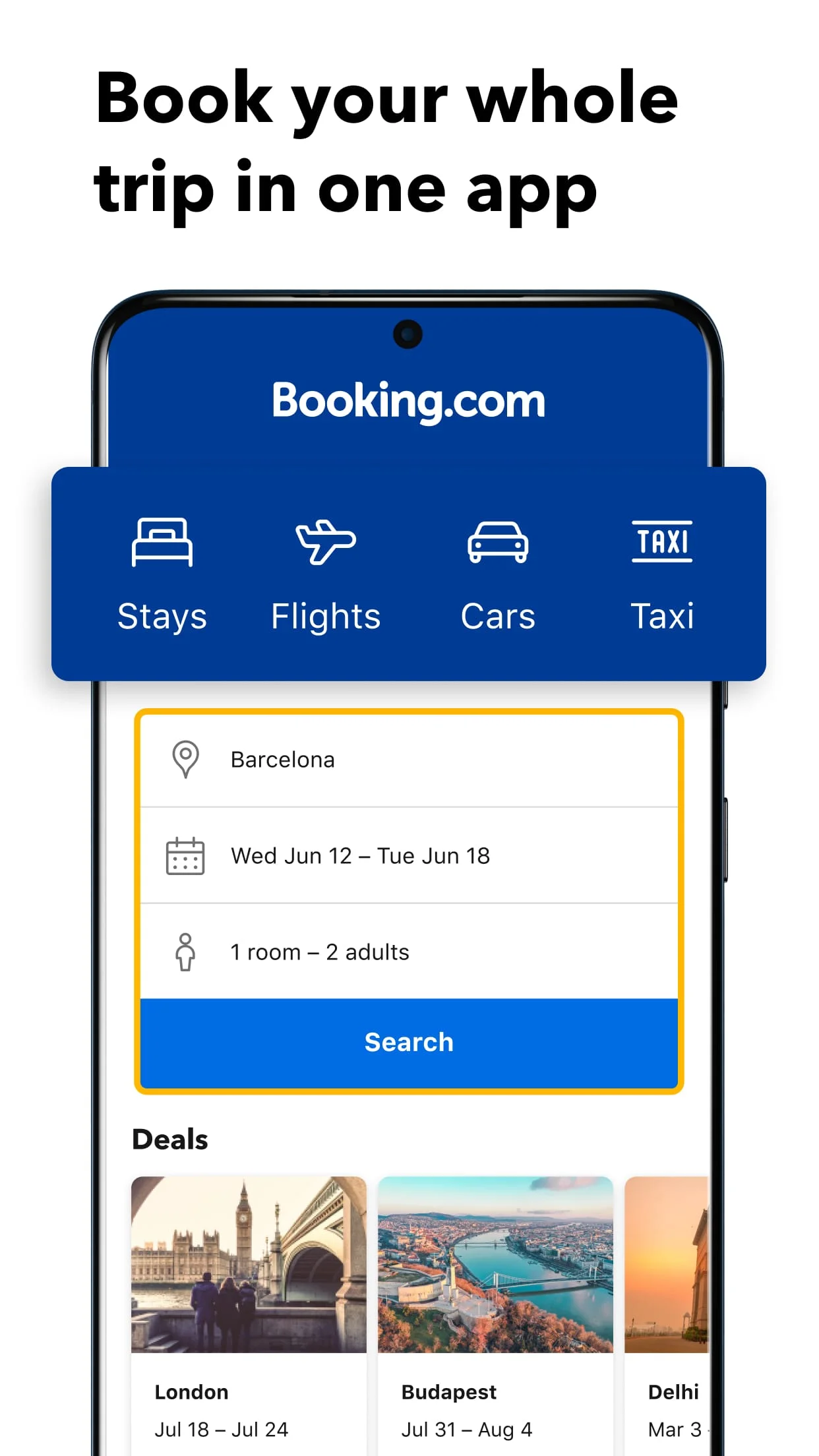 Booking.com: Hotels & Travel Screenshot 2