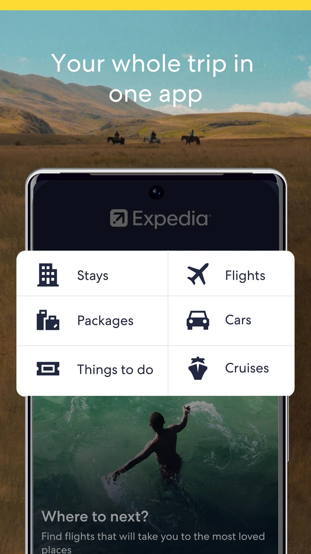 Expedia: Hotels, Flights & Car Screenshot 1