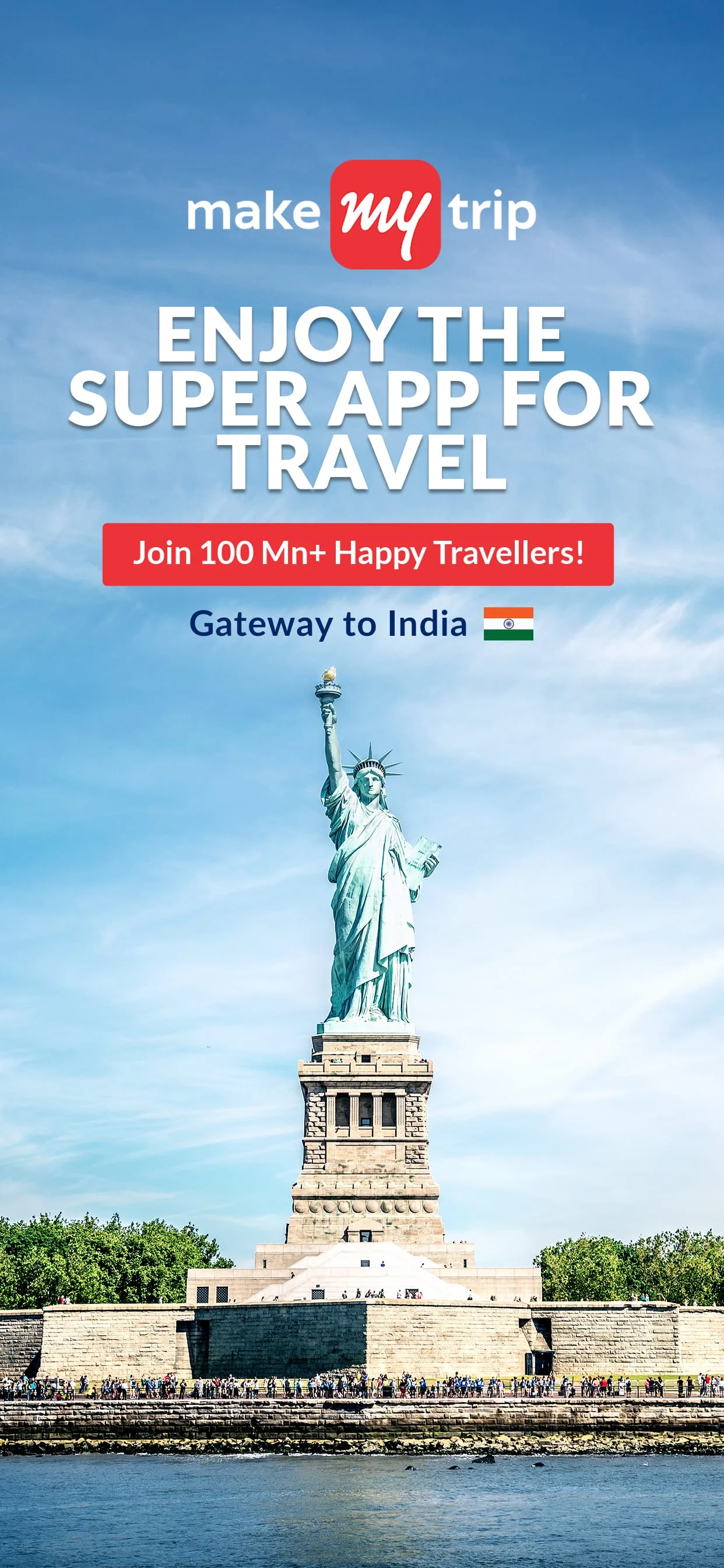 MakeMyTrip - Flights & Hotels Screenshot 1