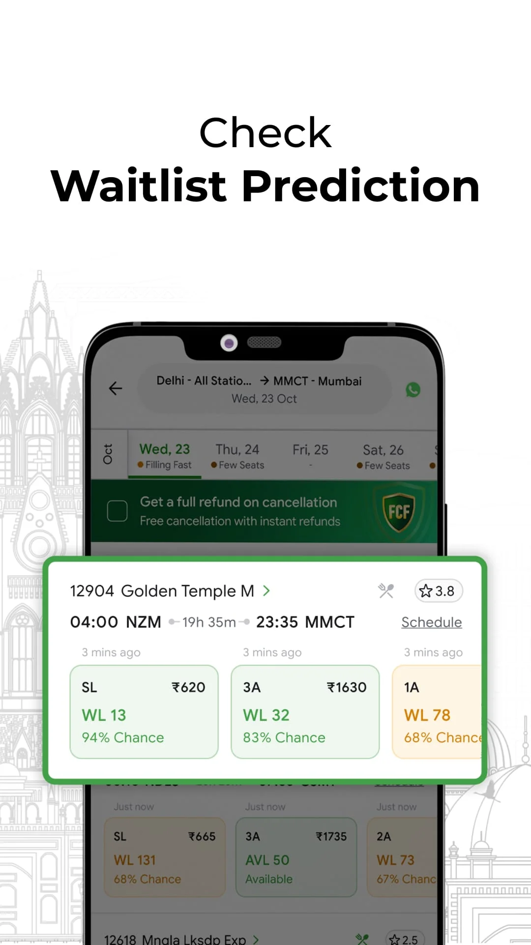 ConfirmTkt: Train Booking App Screenshot 3