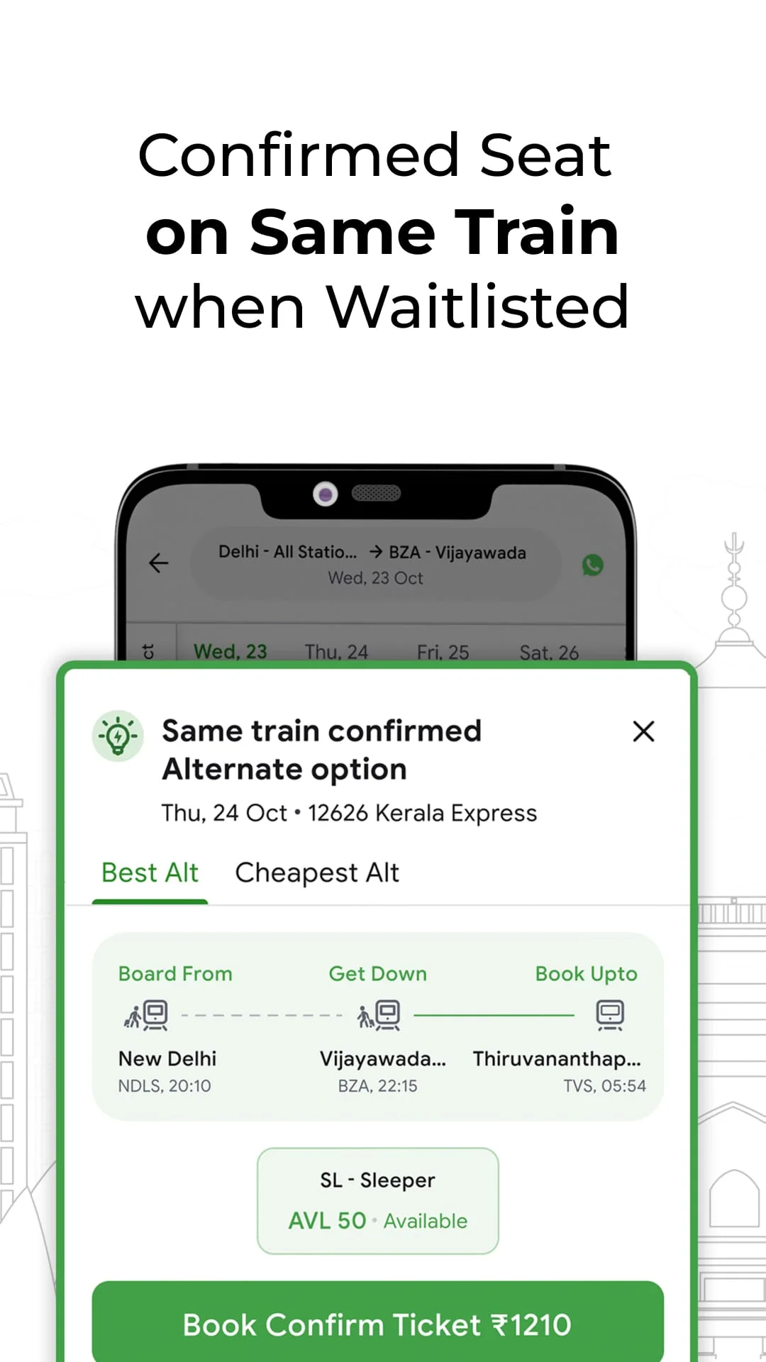 ConfirmTkt: Train Booking App Screenshot 4