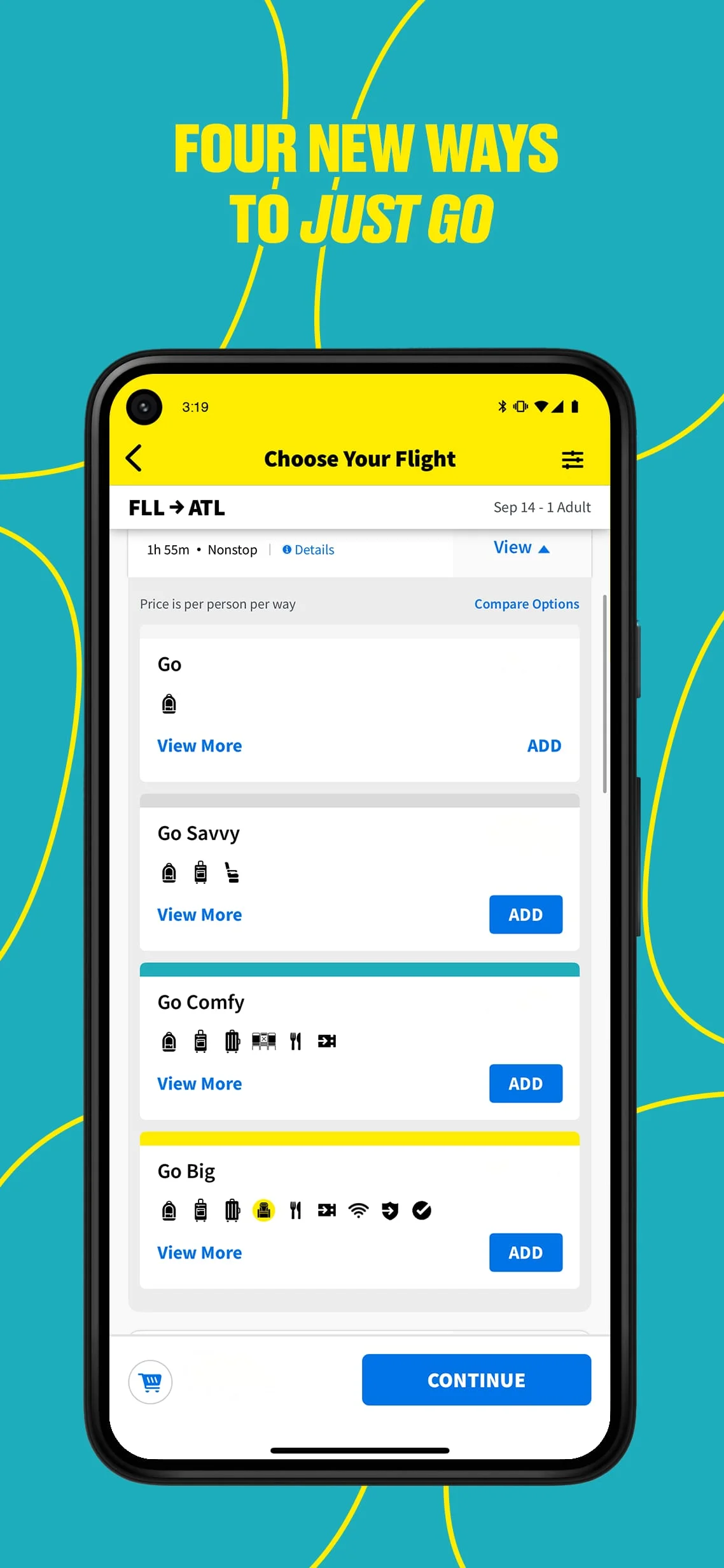 Spirit Airlines Screenshot 3