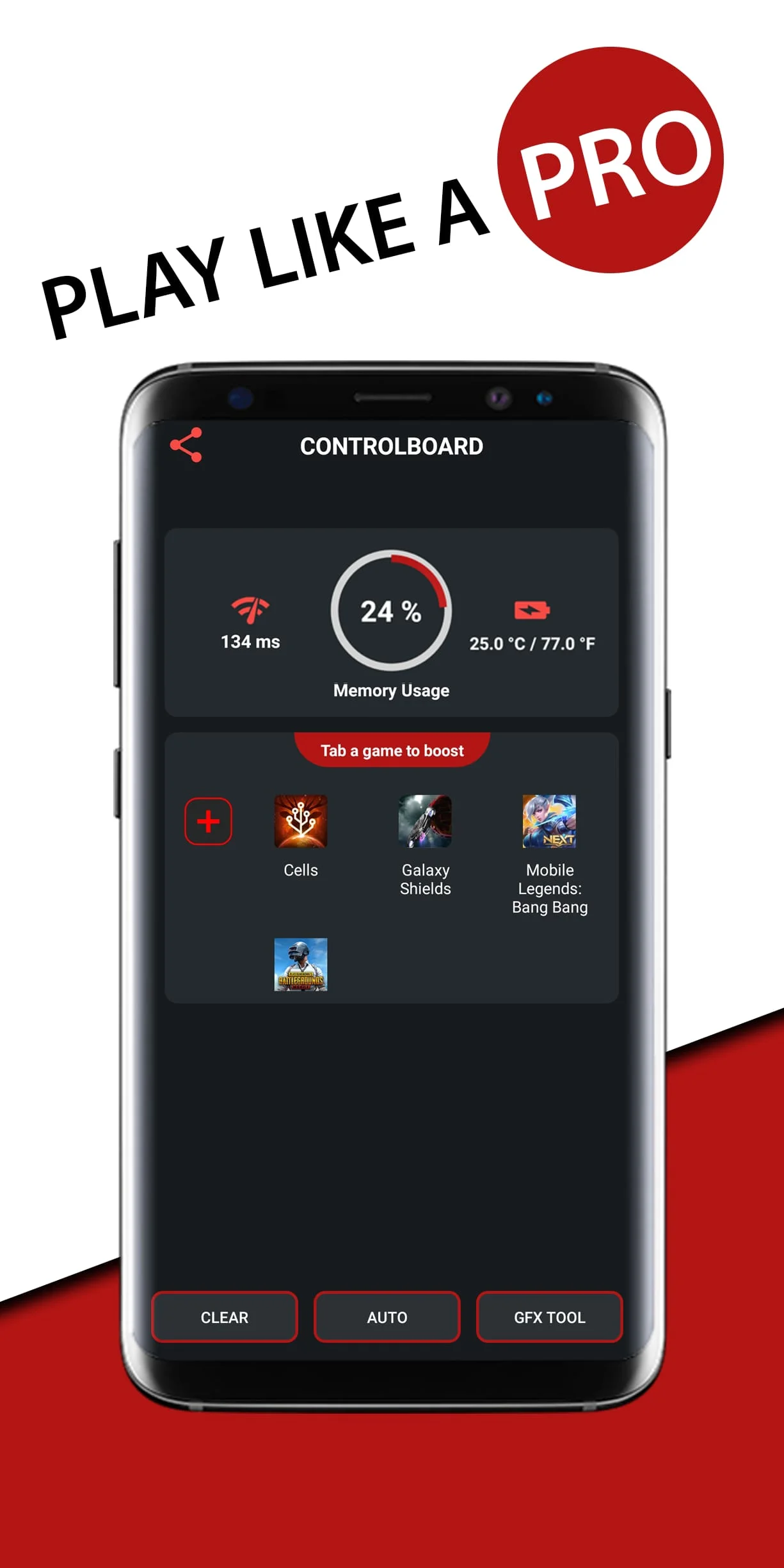 Game Booster Fire GFX- Fix Lag Screenshot 1