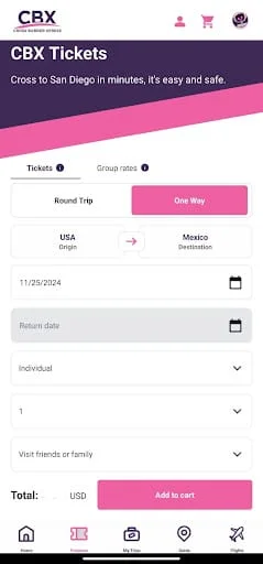 Cross Border Xpress Screenshot 2