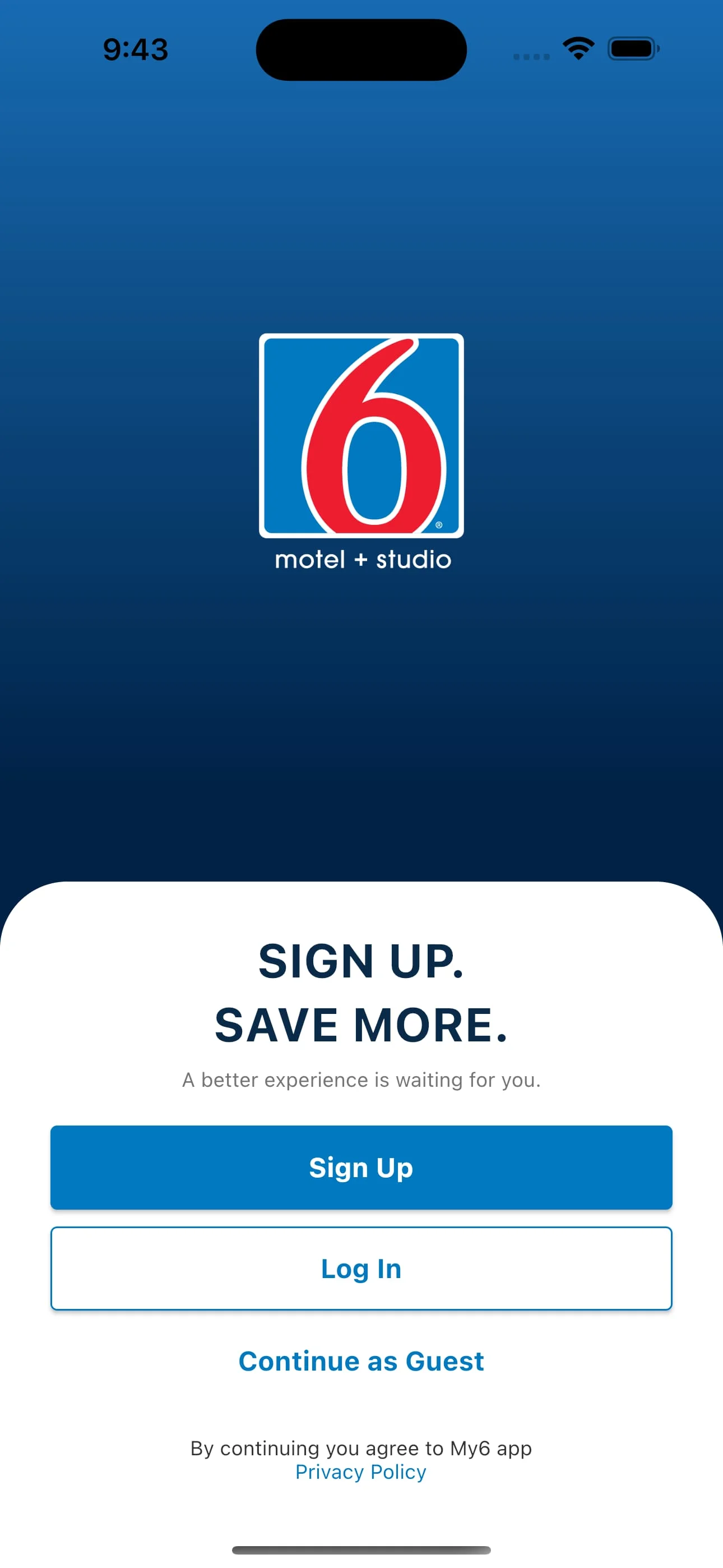 My6 - Book & Save Screenshot 1