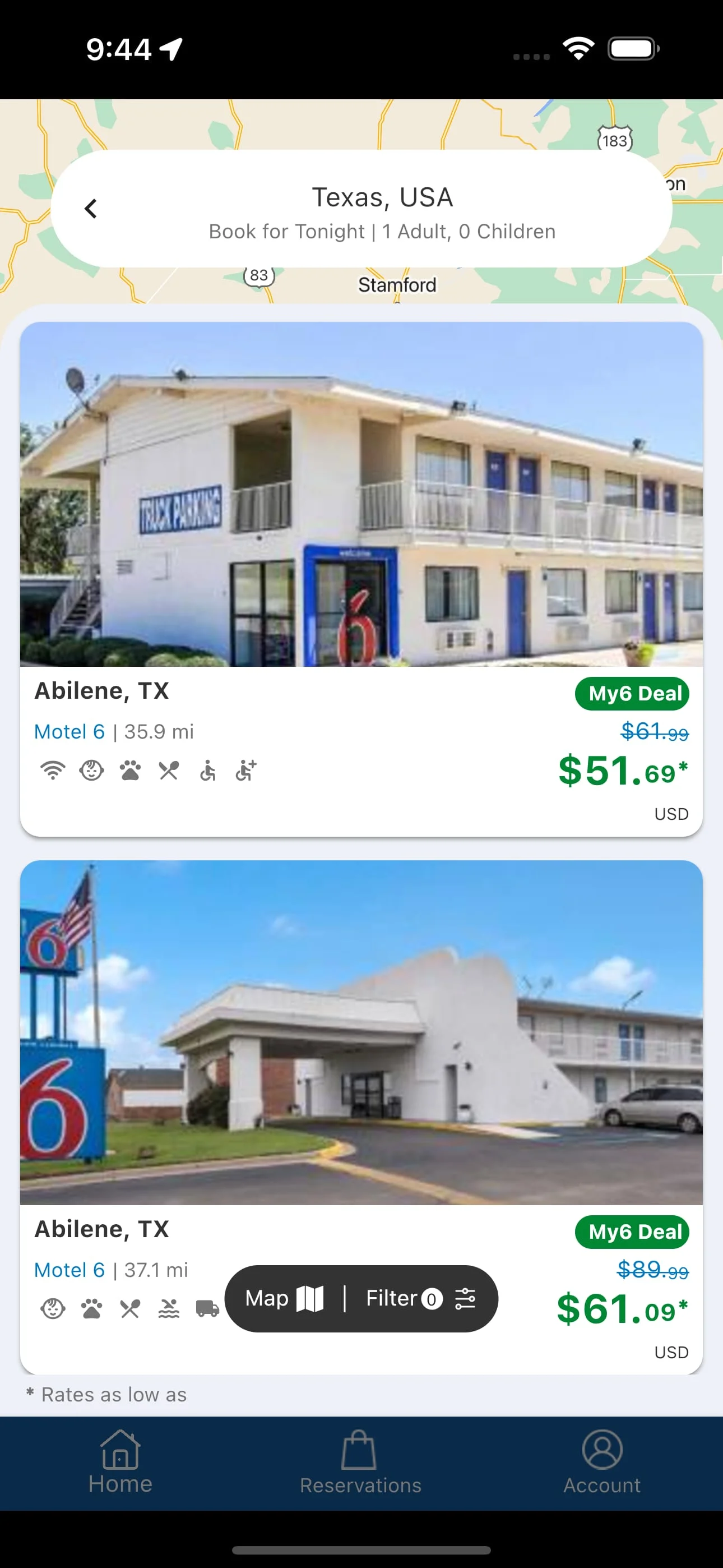 My6 - Book & Save Screenshot 3