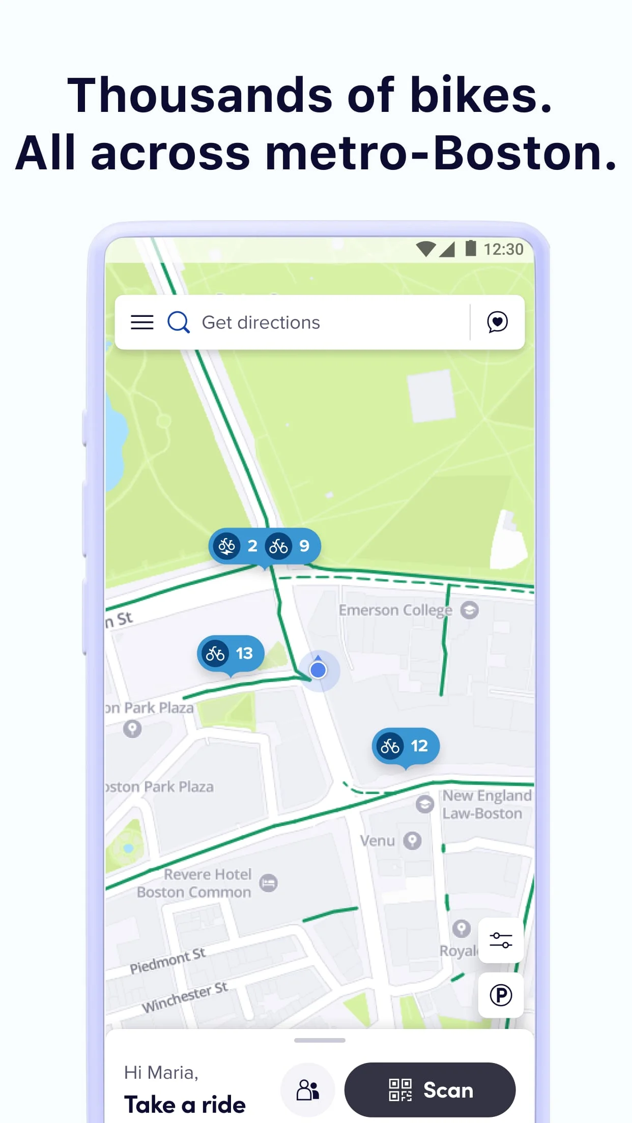 Bluebikes Screenshot 2