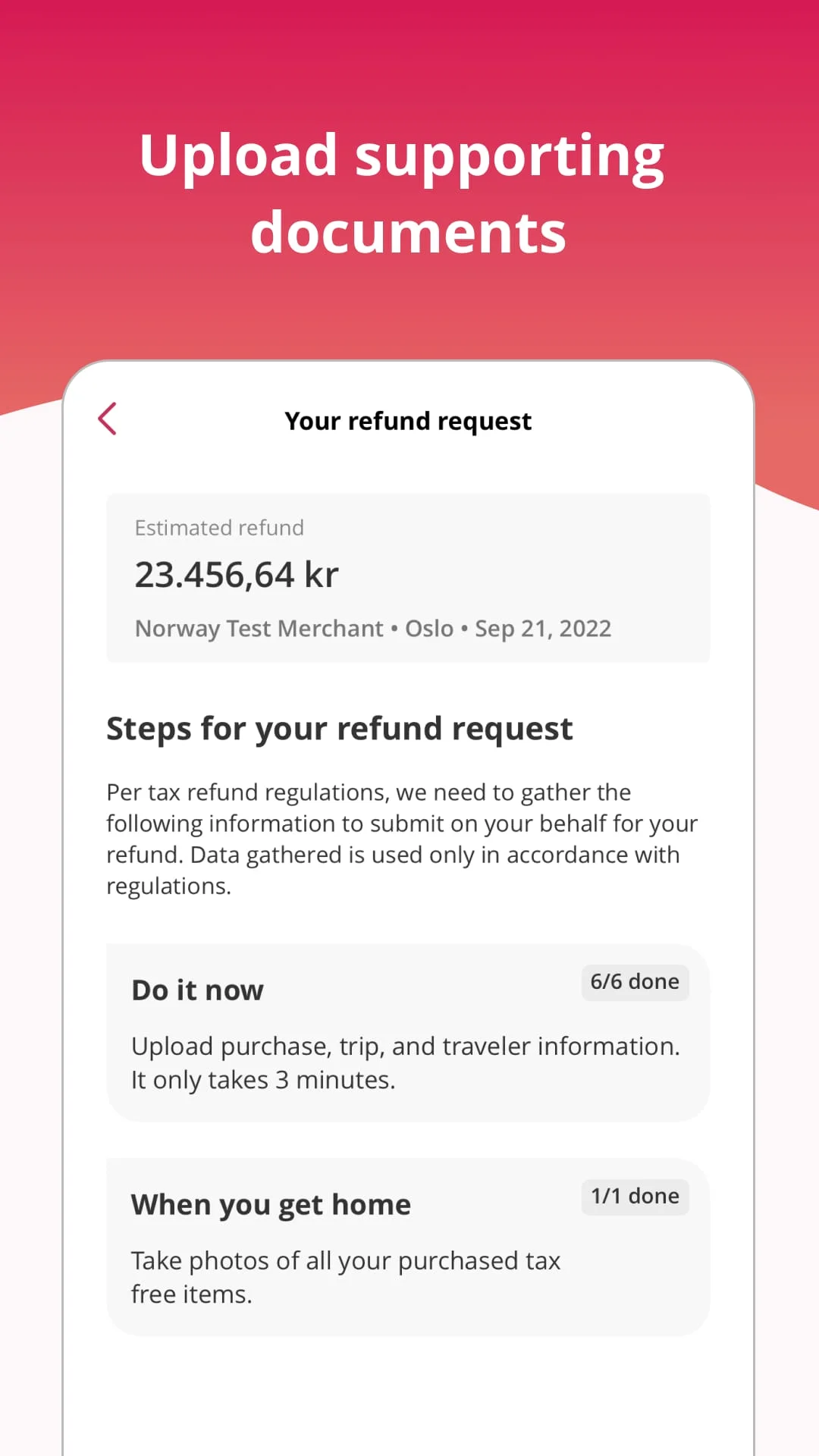 Pie VAT - Tax Free Shopping Screenshot 2