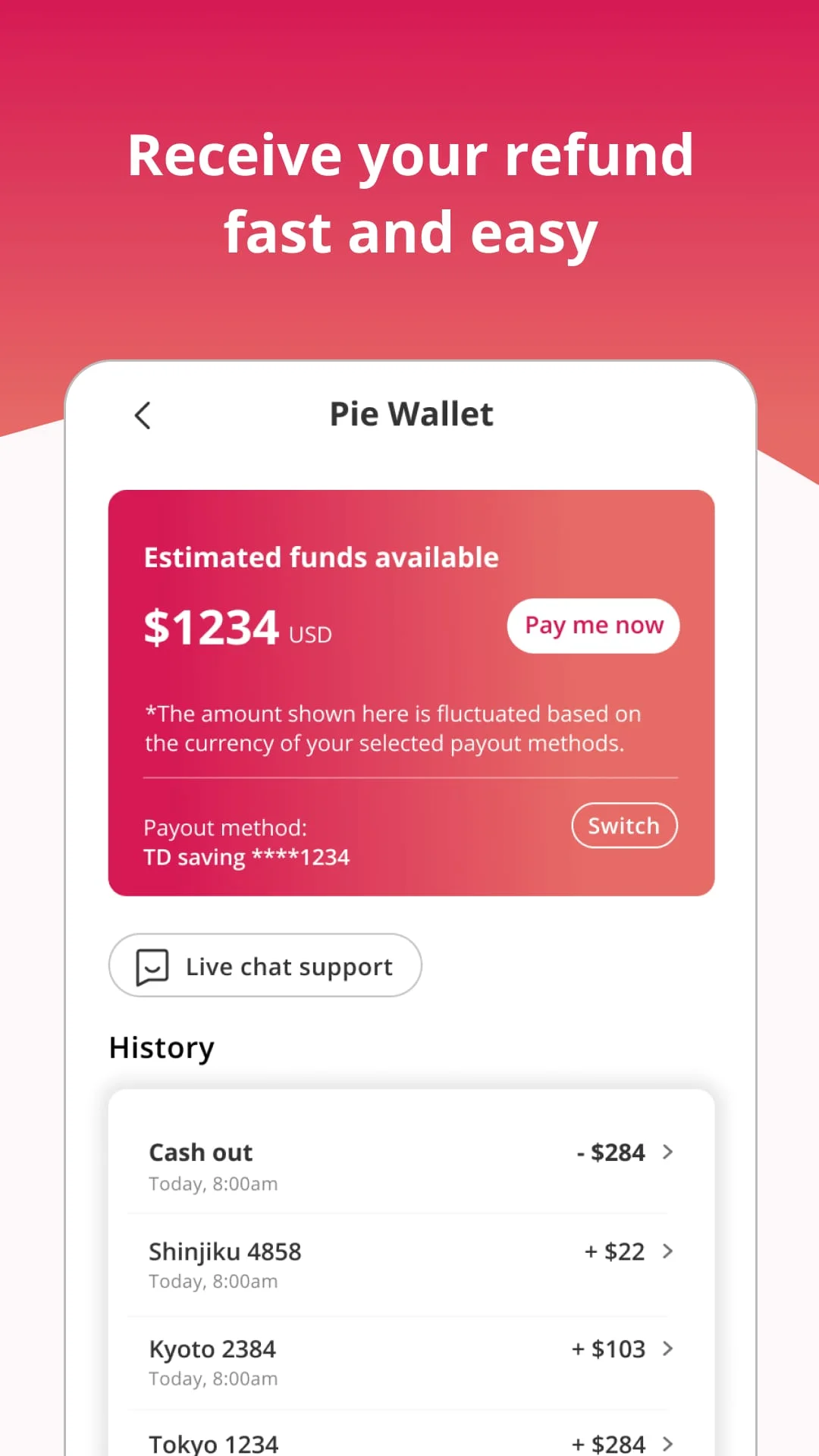 Pie VAT - Tax Free Shopping Screenshot 4