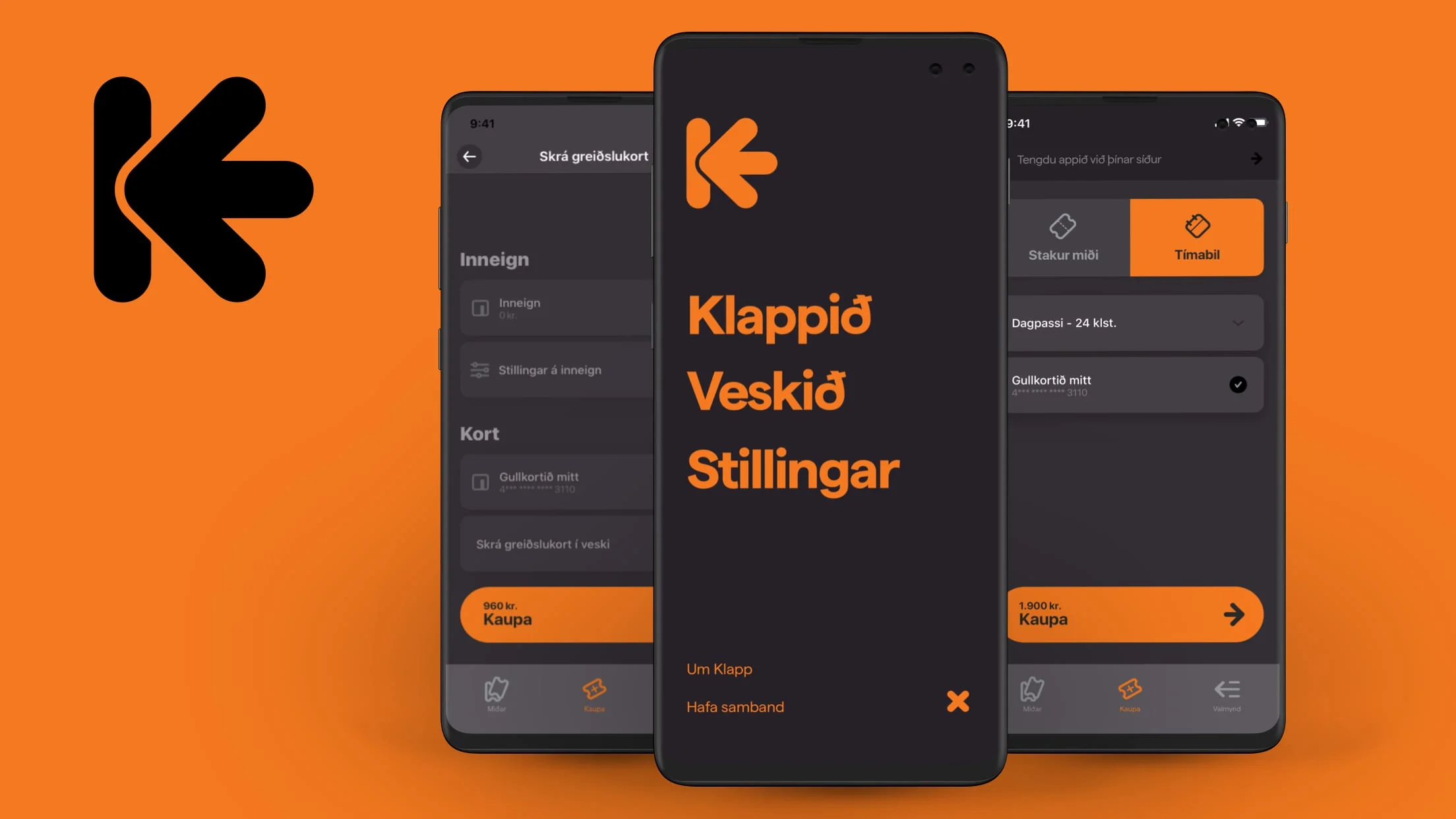 Klappið Screenshot 1