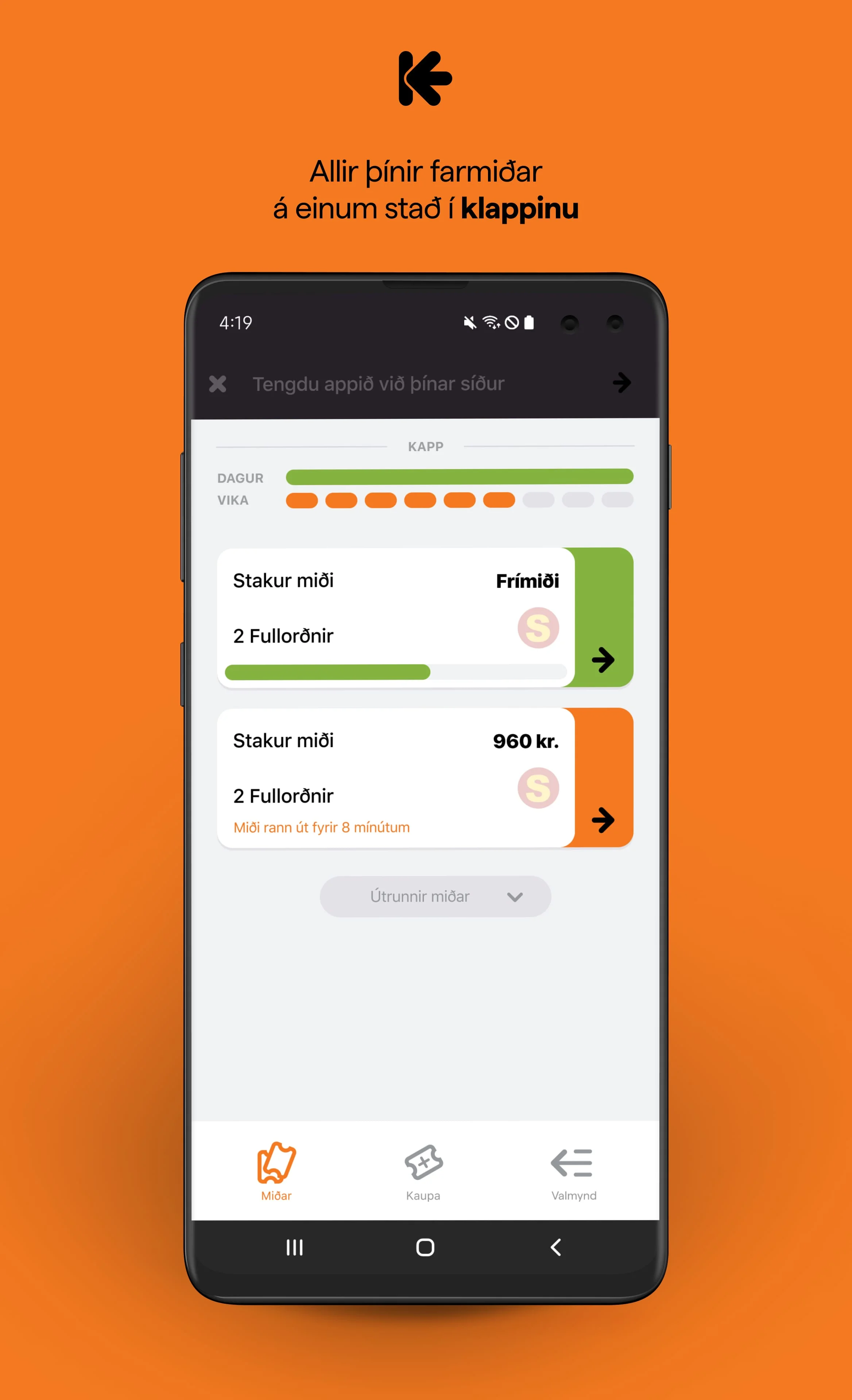 Klappið Screenshot 2