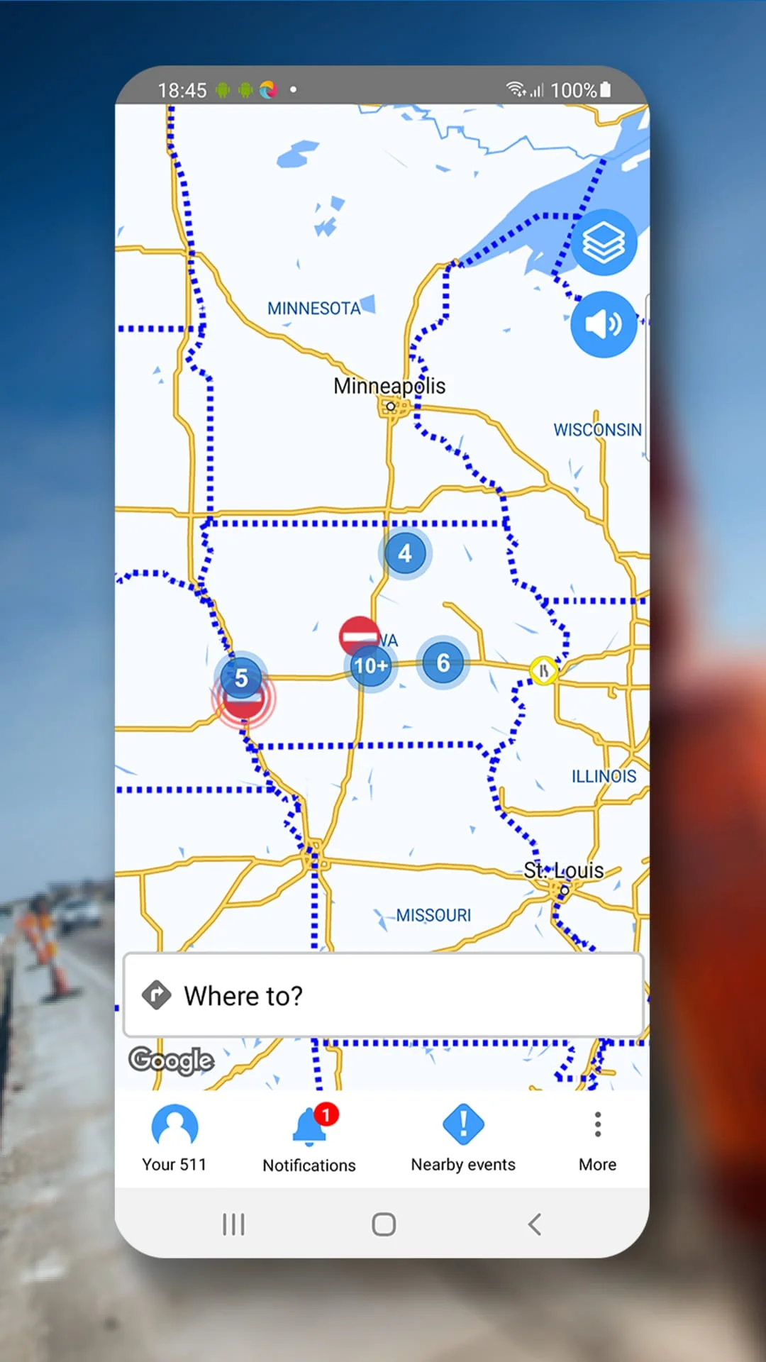 Iowa 511 Screenshot 3