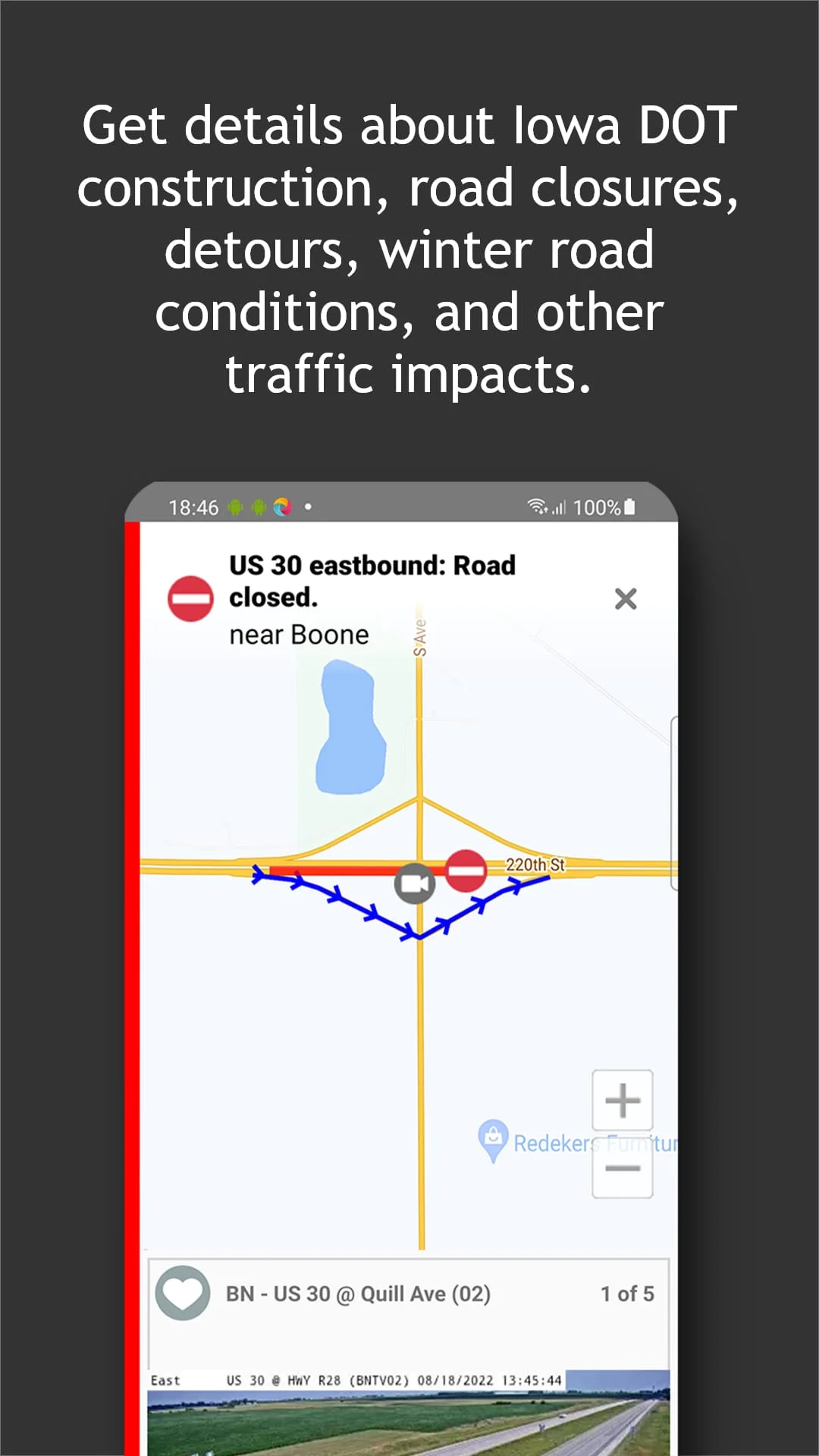 Iowa 511 Screenshot 4