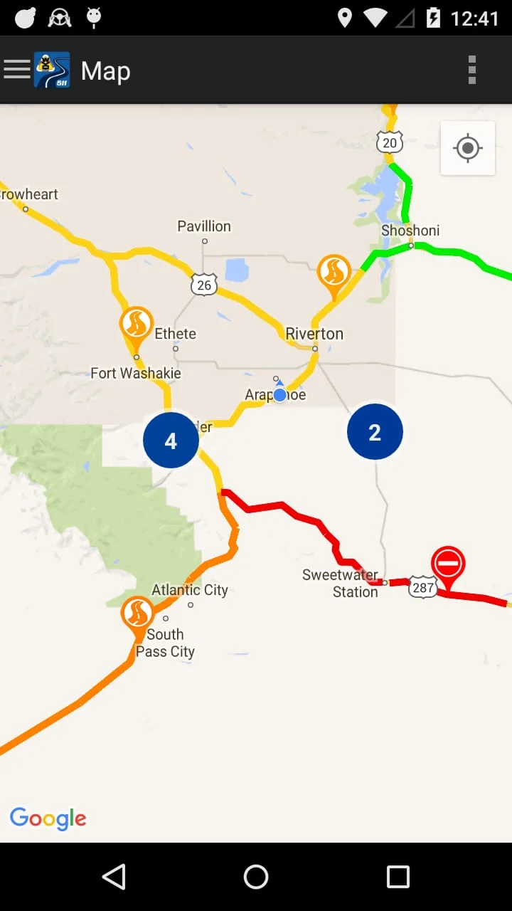 Wyoming 511 Screenshot 2