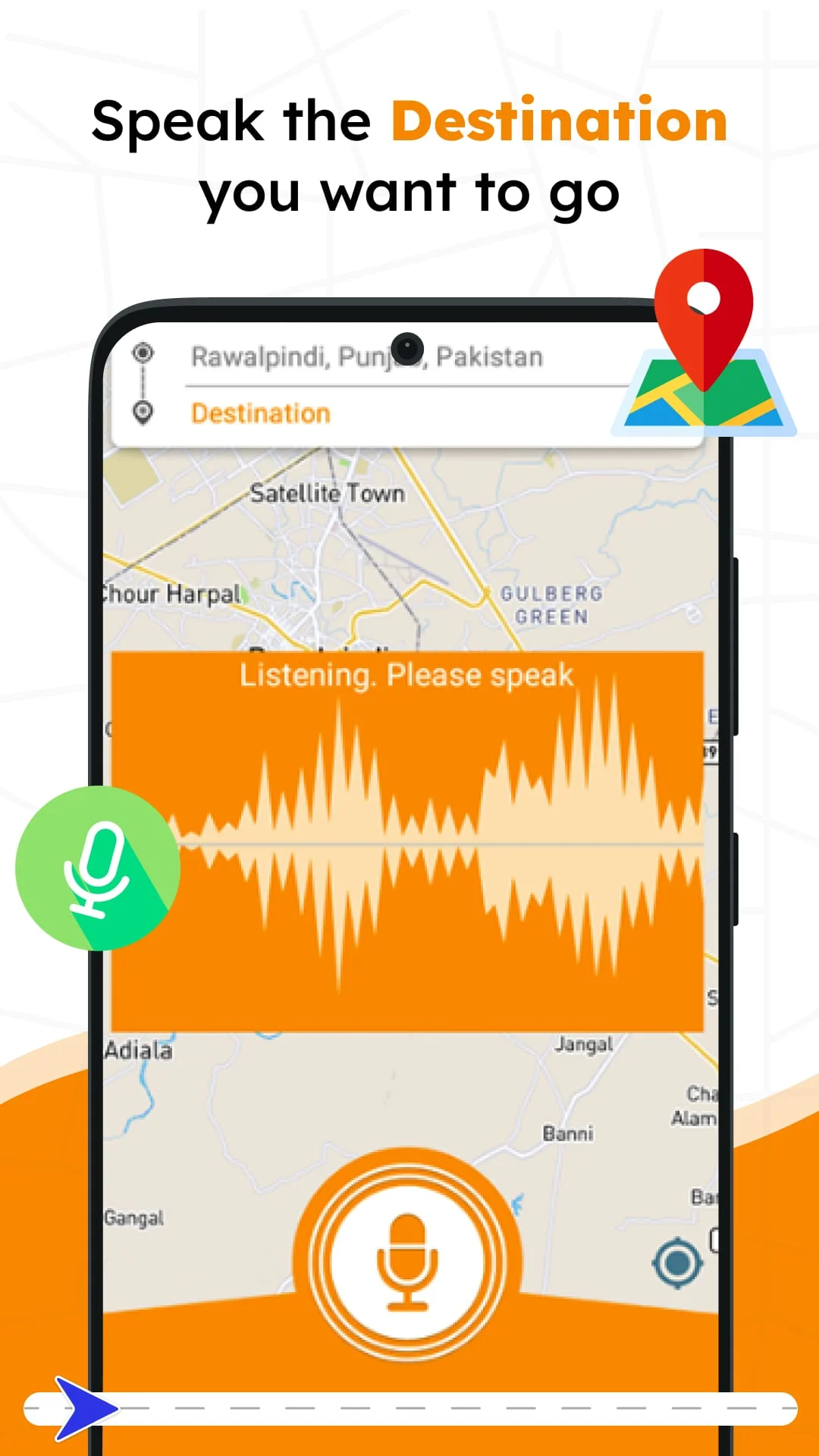 GPS, Maps: GPS navigation Screenshot 1