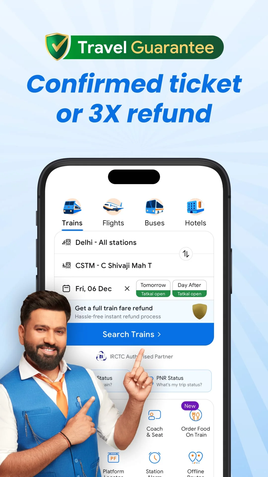 ixigo Trains: Ticket Booking Screenshot 1