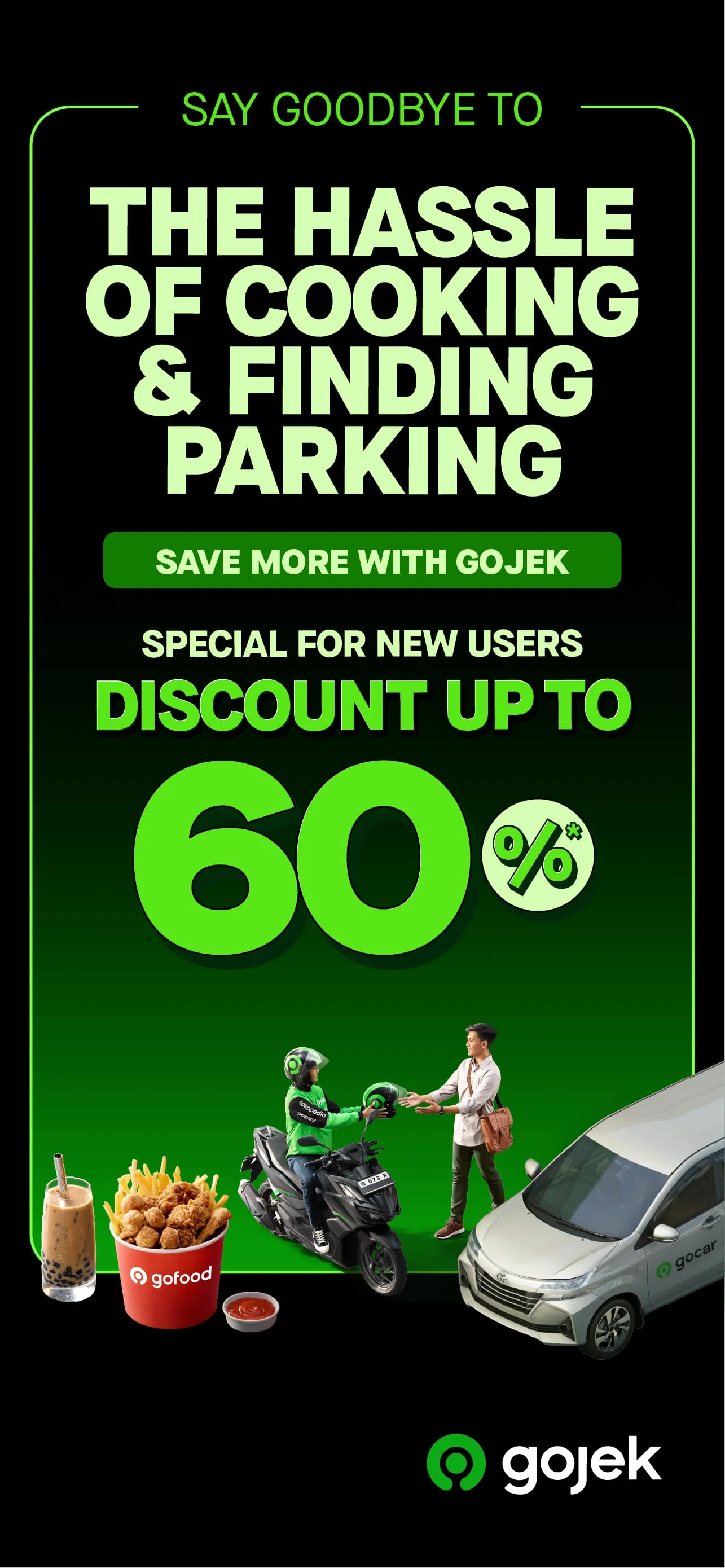 Gojek - Food & Transportation Screenshot 1