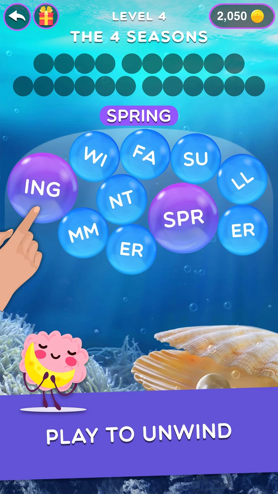 Word Magnets - Puzzle Words Screenshot 1