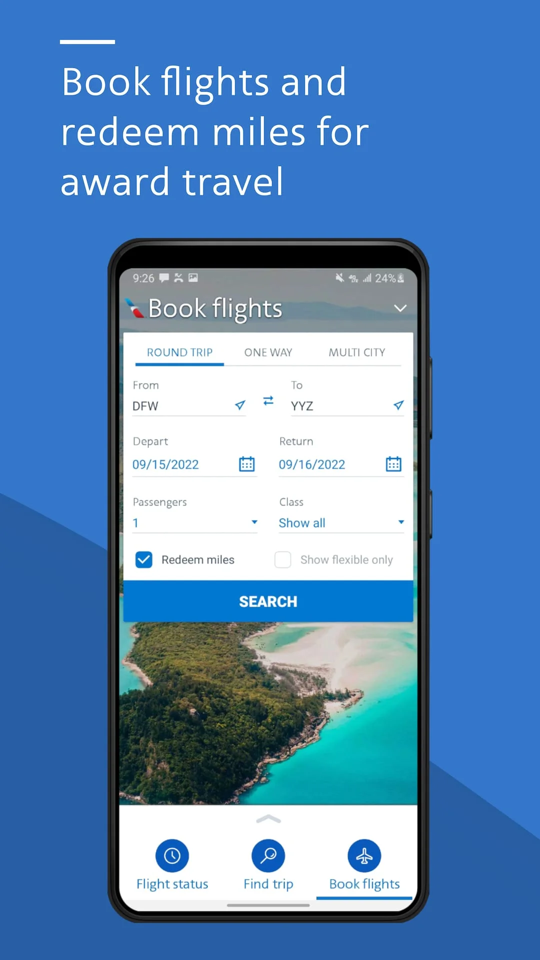 American Airlines Screenshot 2