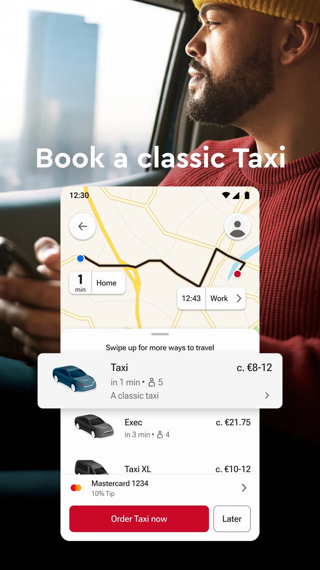 FREENOW - Taxi and more Screenshot 2