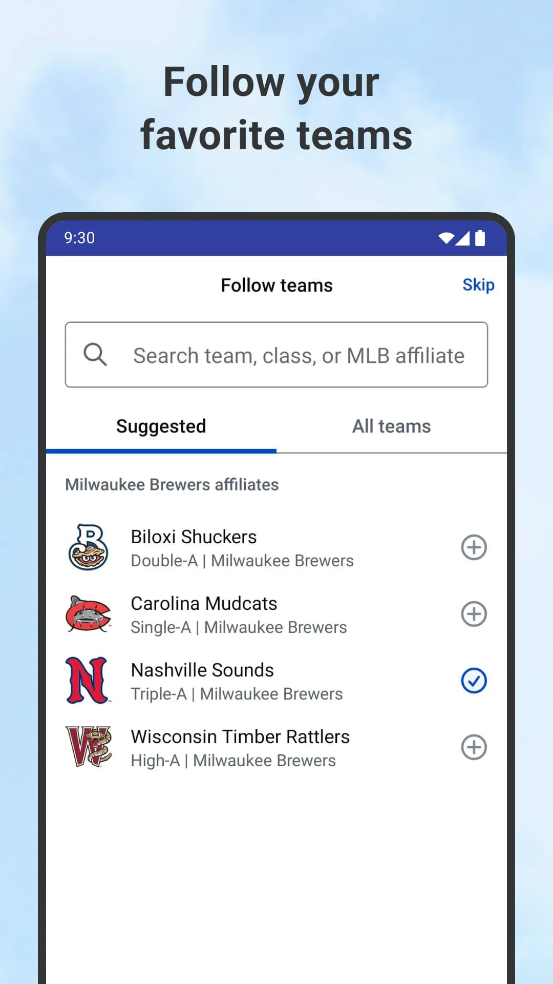 MiLB Screenshot 2