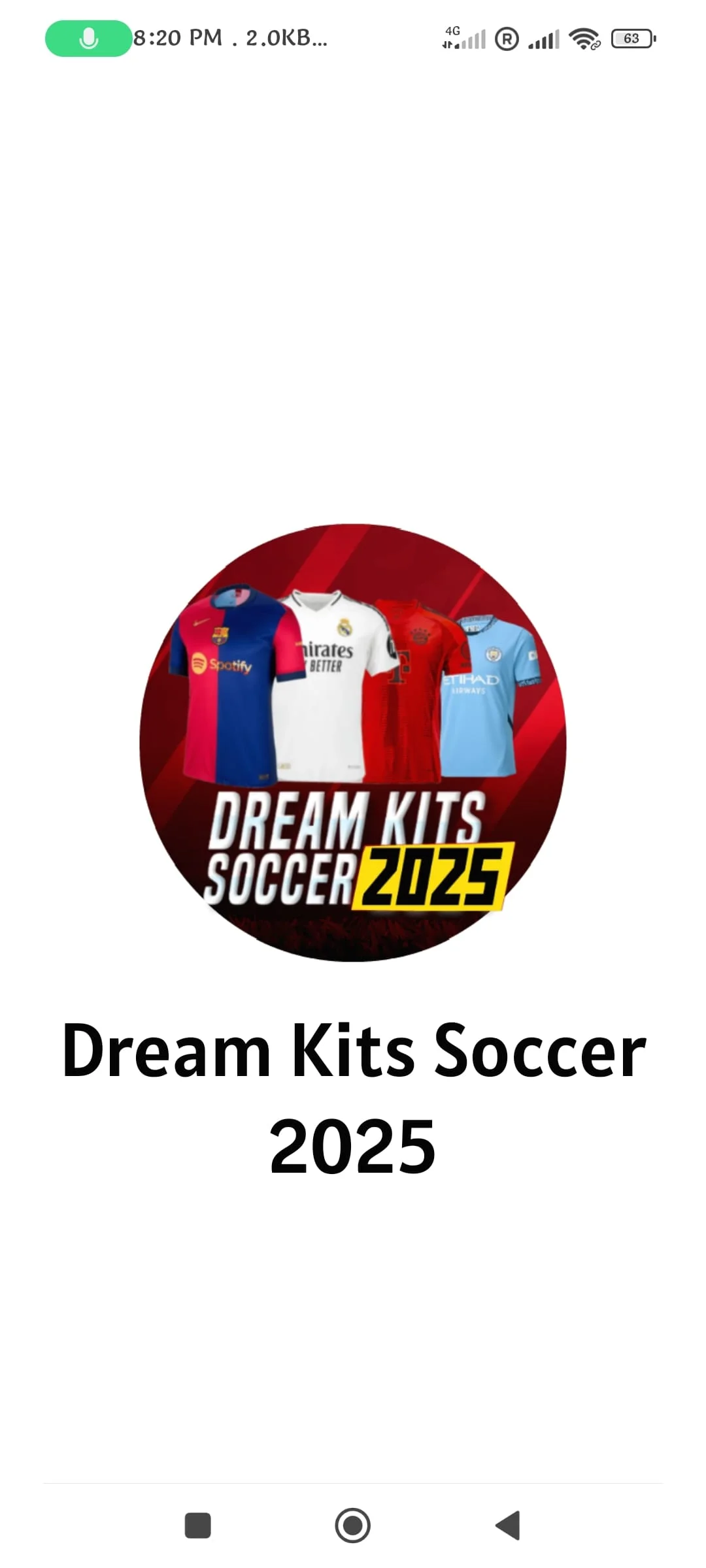 Dream Kits Soccer 2024 Screenshot 1