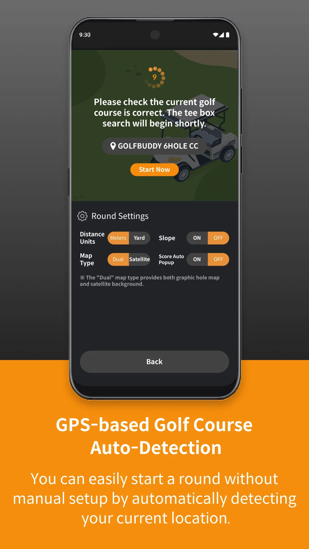 GOLFBUDDY Screenshot 2