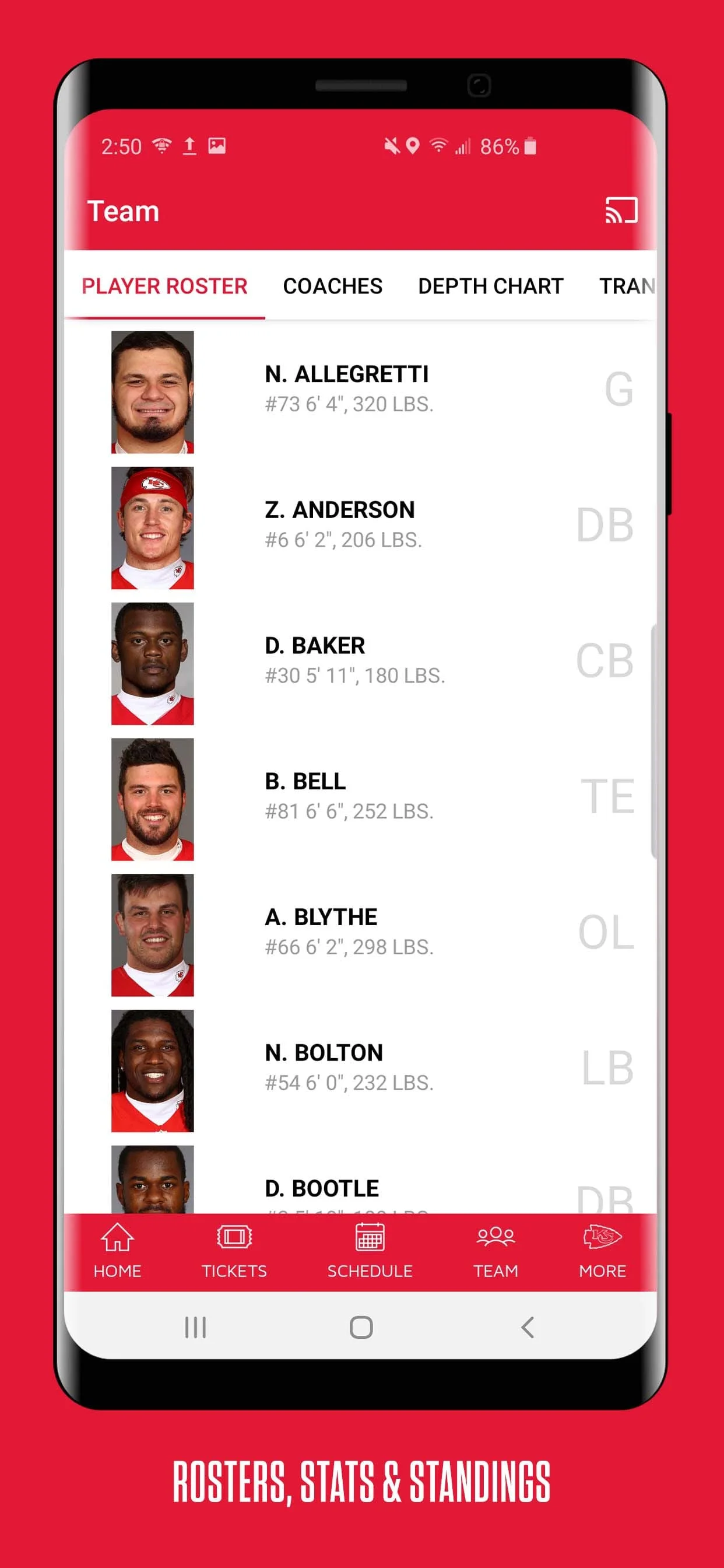 Chiefs Mobile Screenshot 4