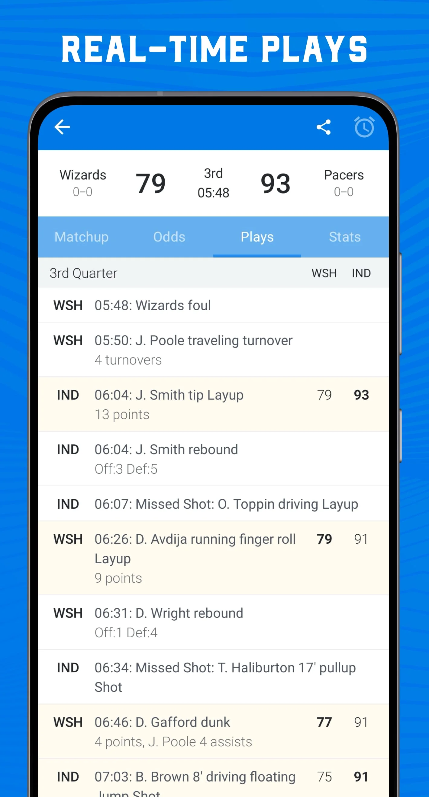Scores App: for NBA Basketball Screenshot 3