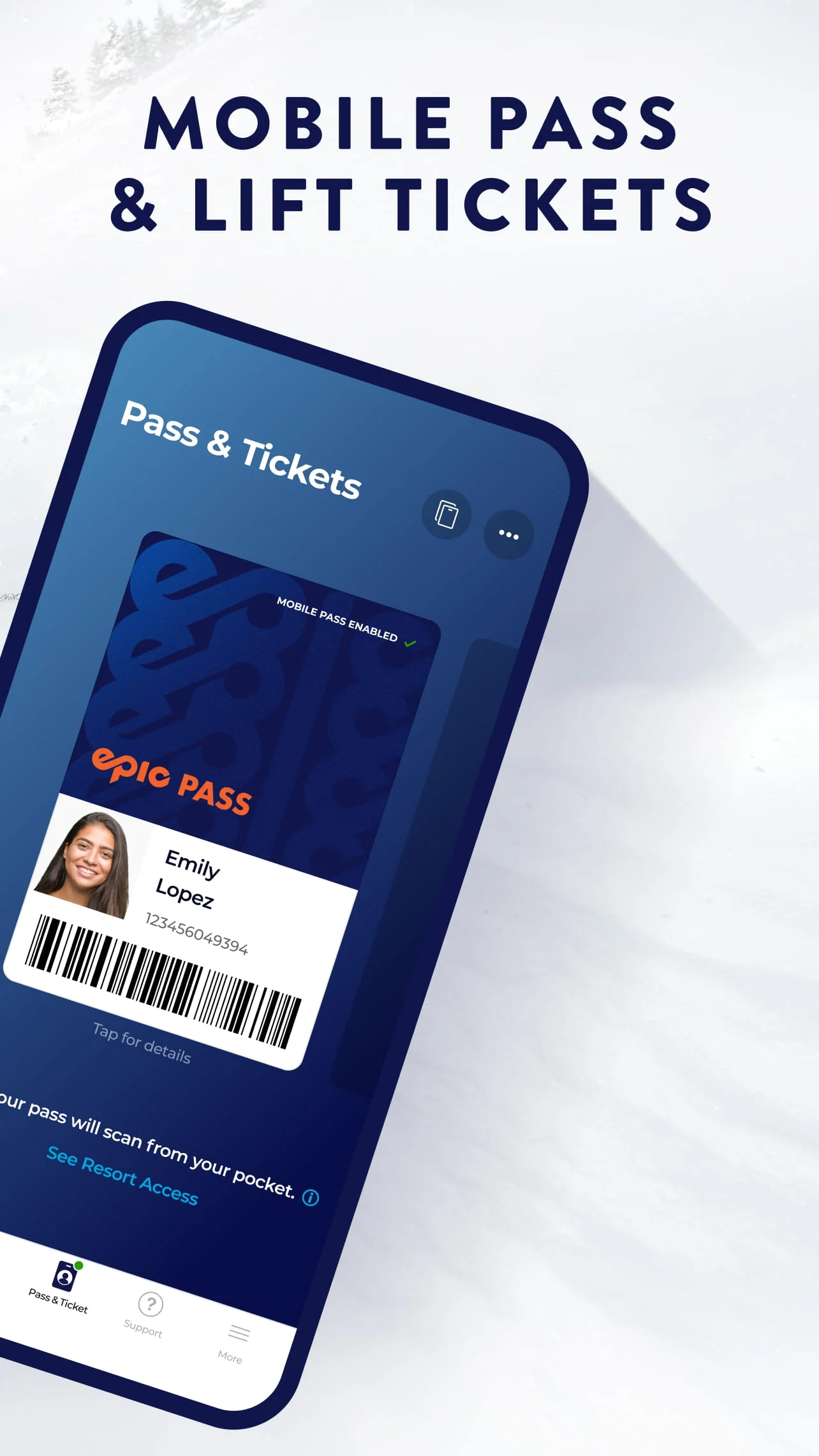 My Epic: Skiing & Snowboarding Screenshot 2