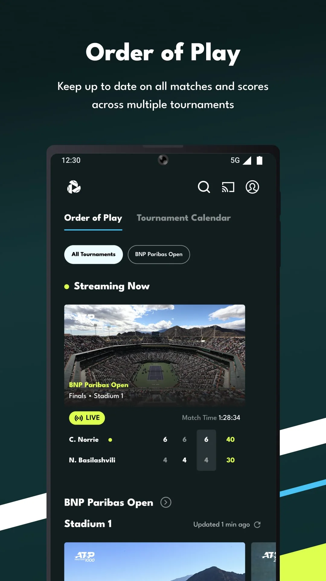Tennis TV - Live Streaming Screenshot 4