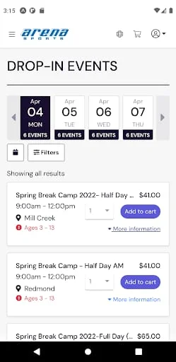 Member | DaySmart Recreation Screenshot 2
