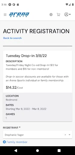 Member | DaySmart Recreation Screenshot 3