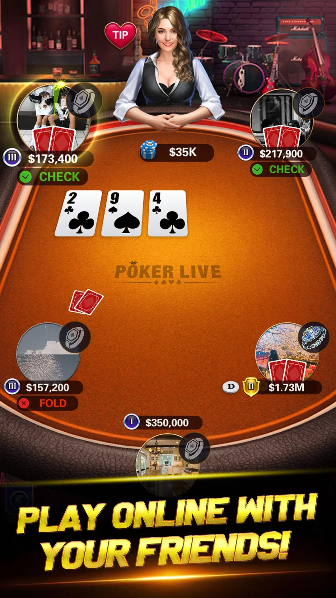 Poker Live: Texas Holdem Game Screenshot 3