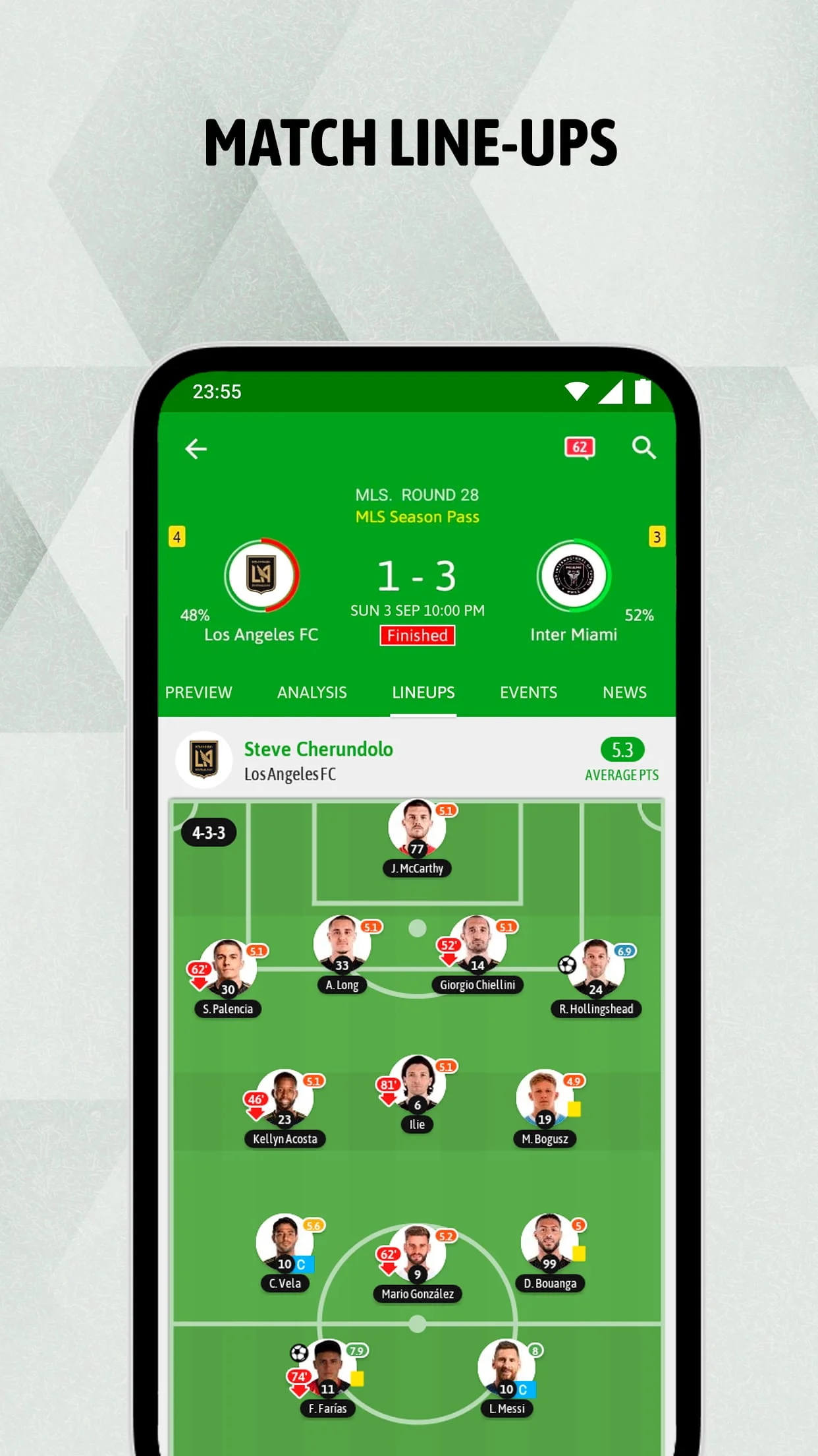BeSoccer - Soccer Live Score Screenshot 3