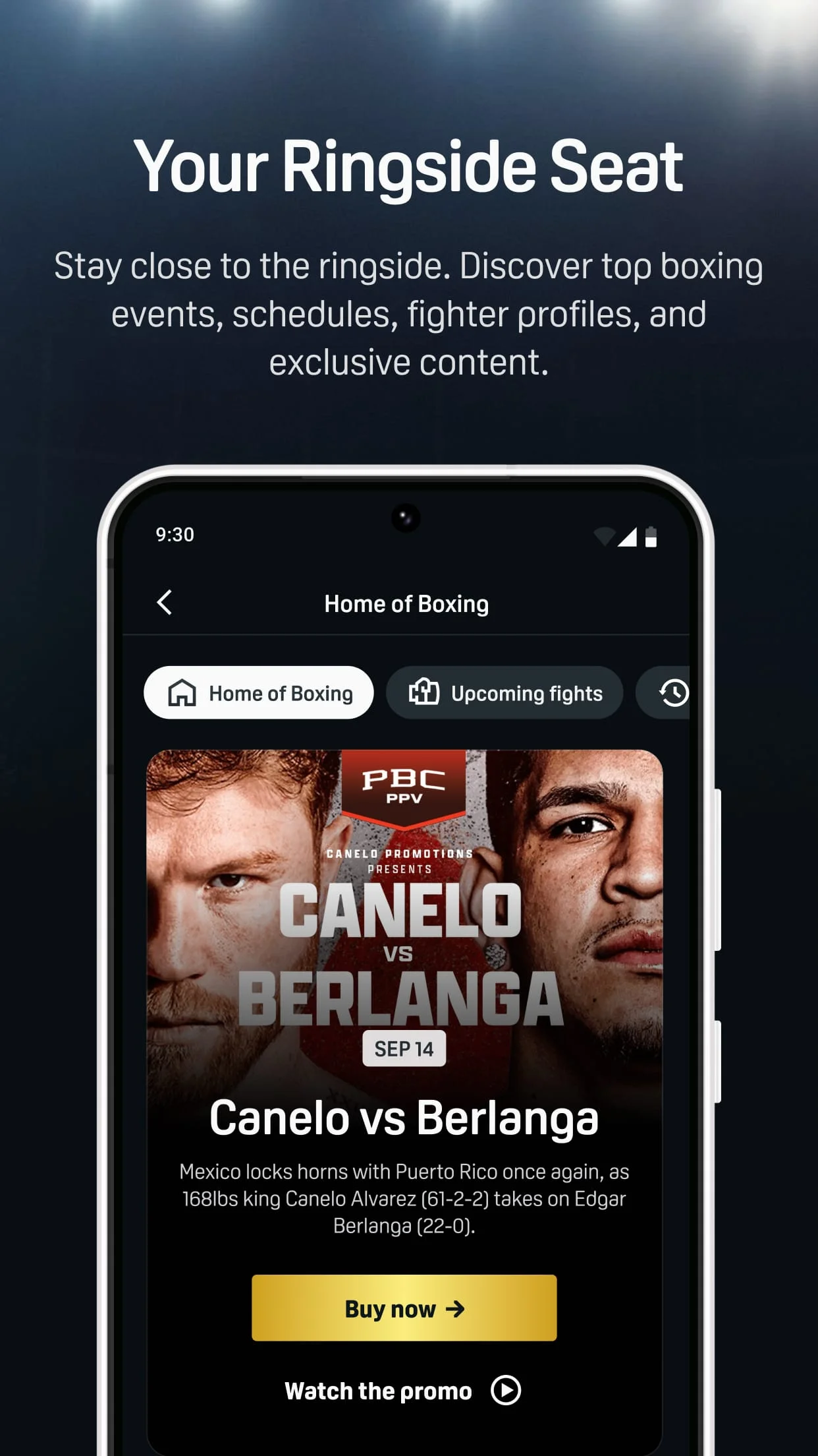 DAZN - Watch Live Sports Screenshot 2