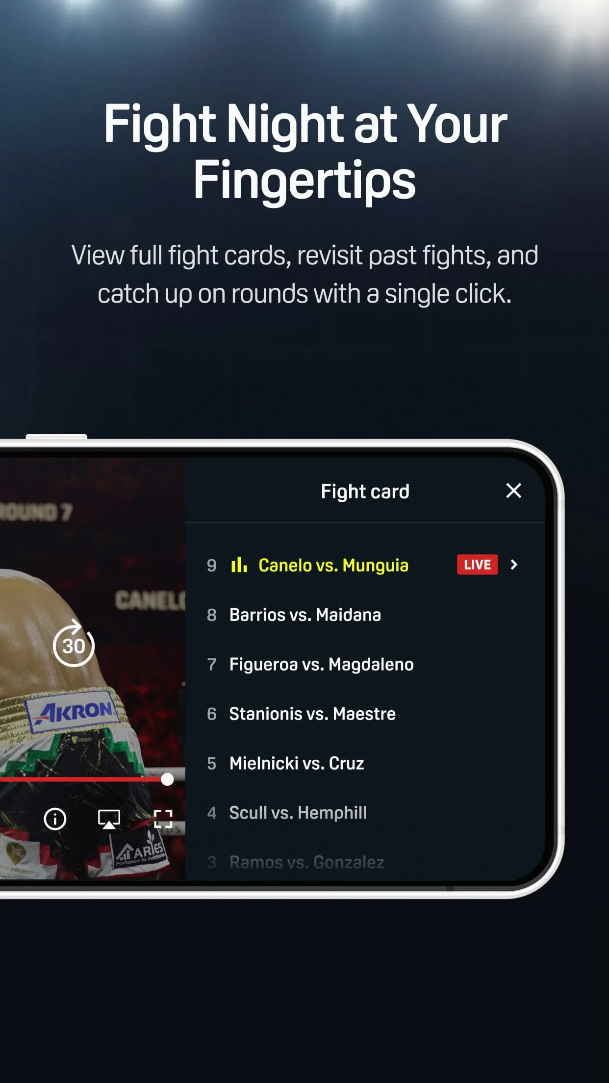 DAZN - Watch Live Sports Screenshot 3
