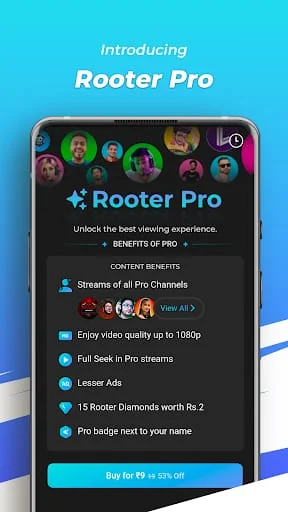 Rooter: Watch Gaming & Esports Screenshot 1