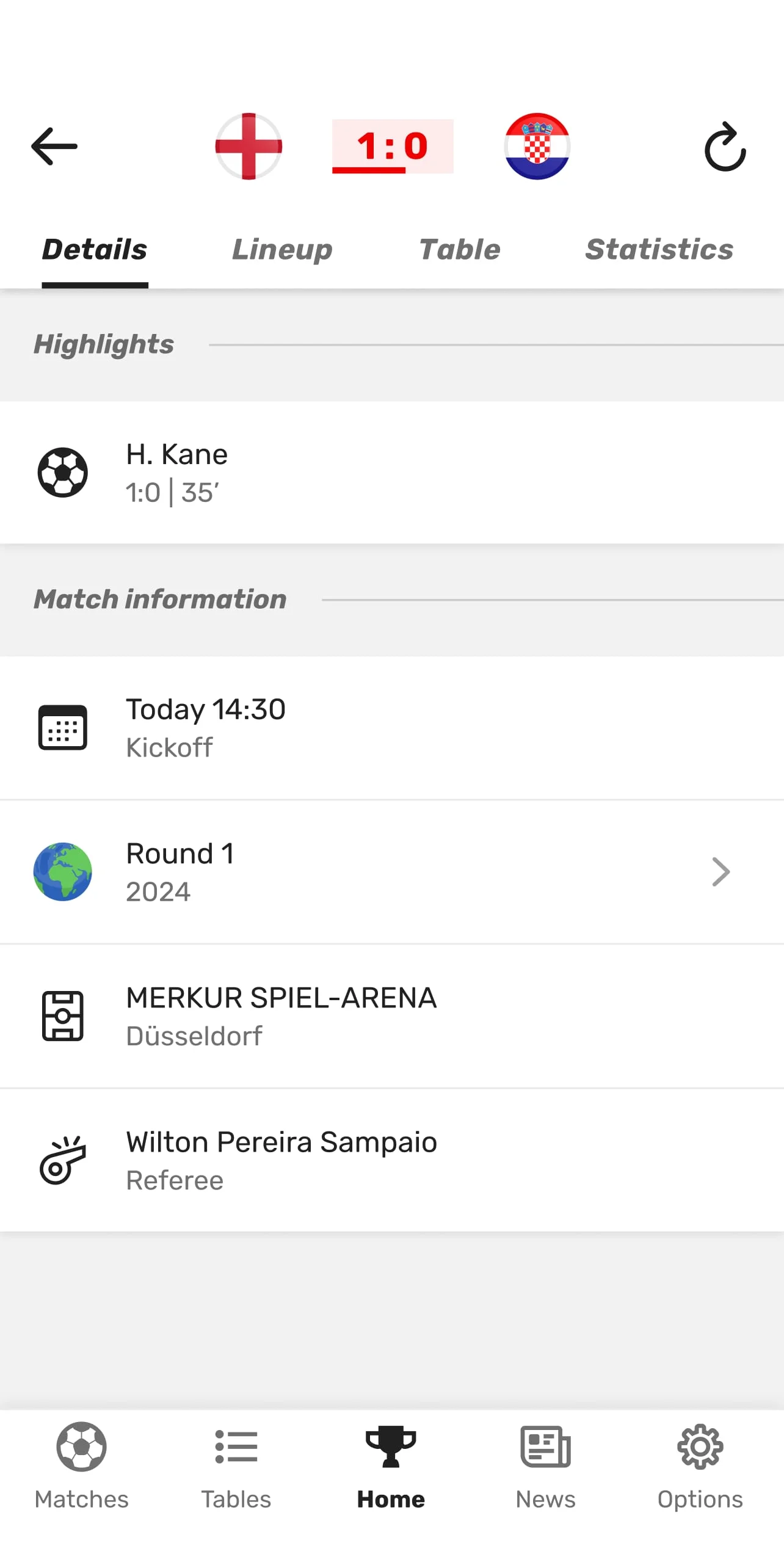 European Championship App 2024 Screenshot 3
