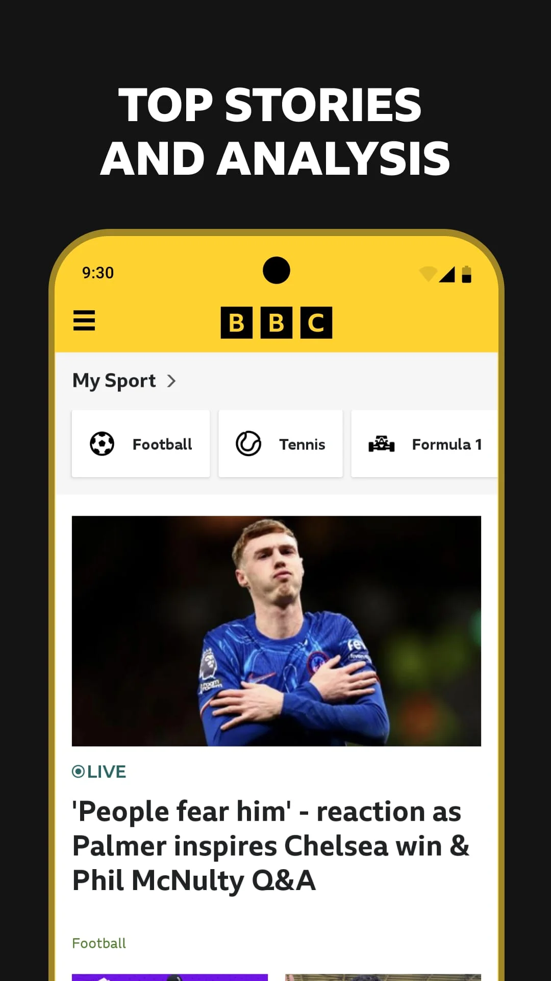 BBC Sport - News & Live Scores Screenshot 3