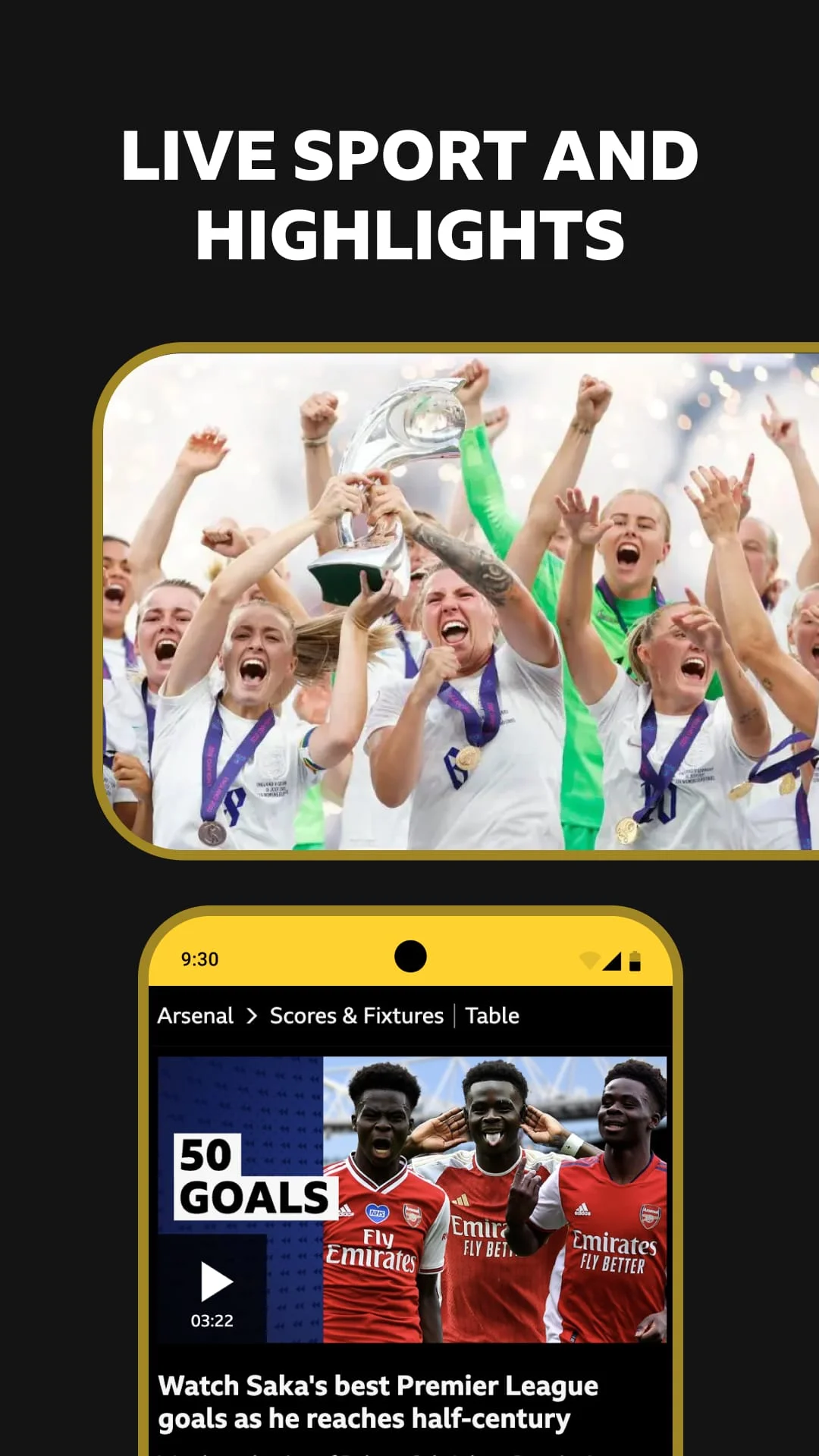 BBC Sport - News & Live Scores Screenshot 4