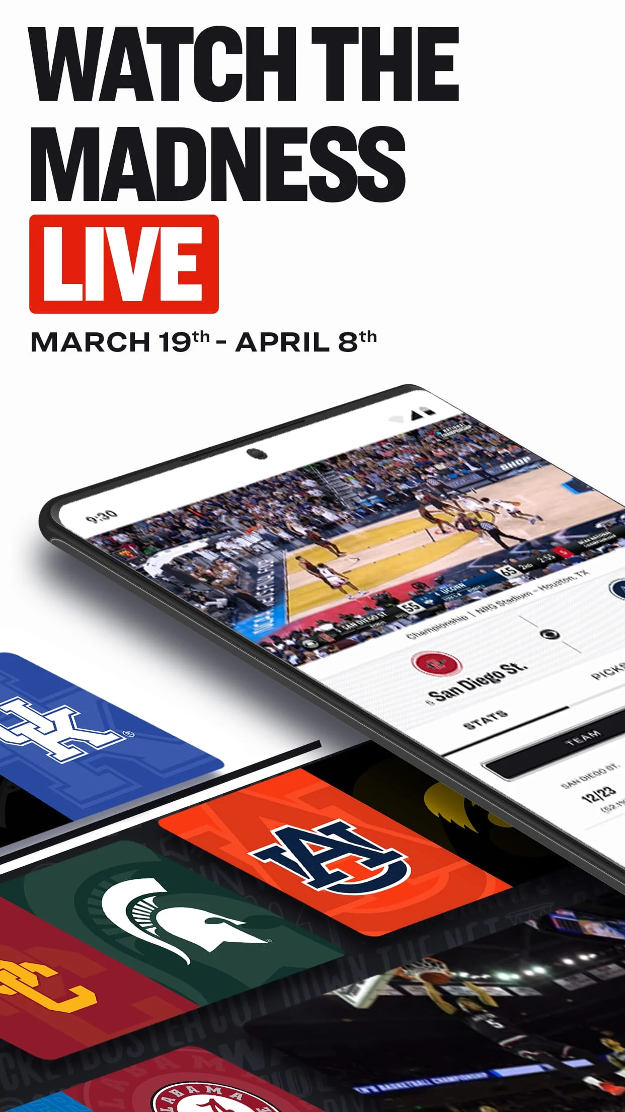 NCAA March Madness Live Screenshot 1