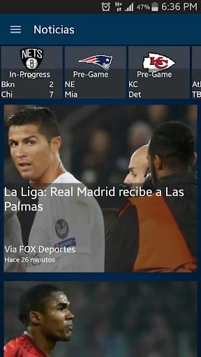 Fox Deportes Screenshot 2