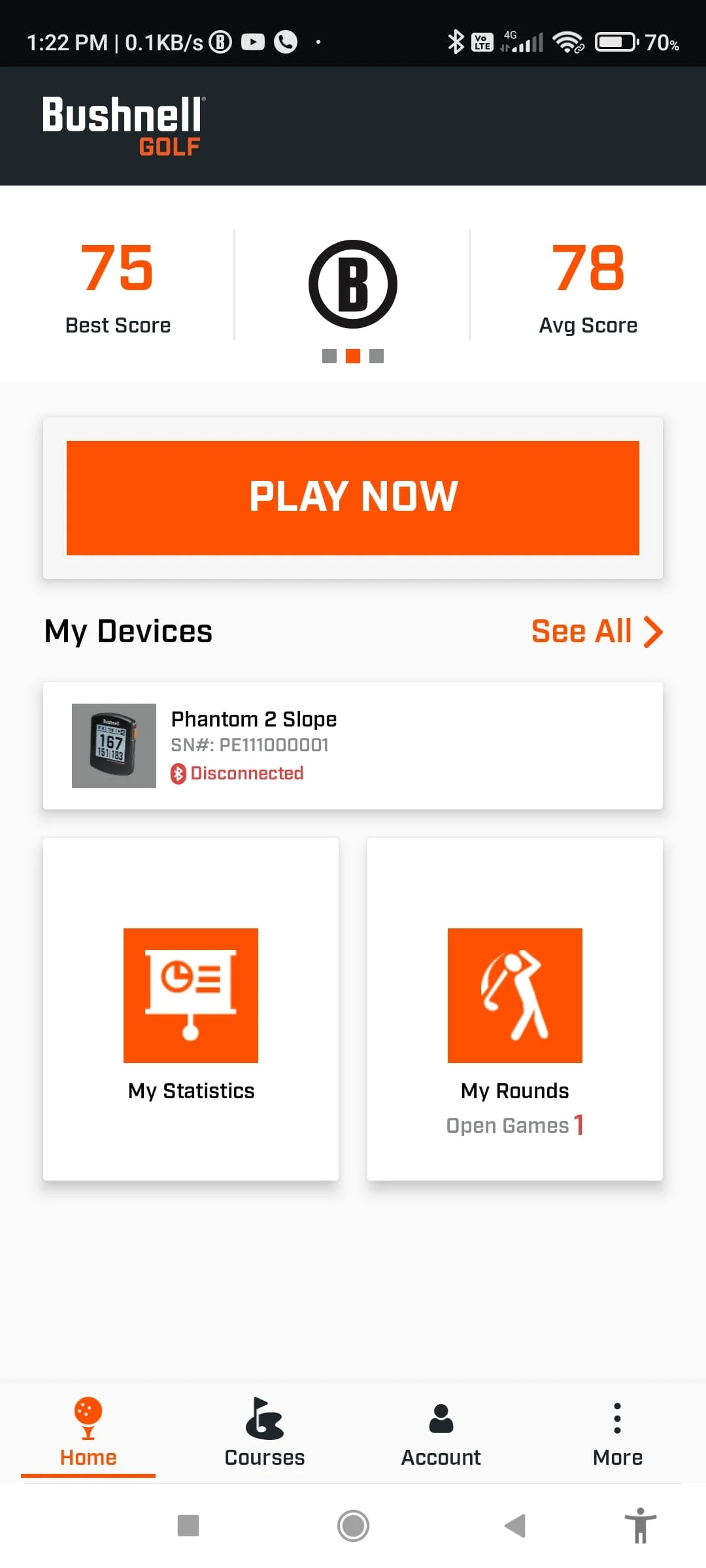 Bushnell Golf Mobile Screenshot 2